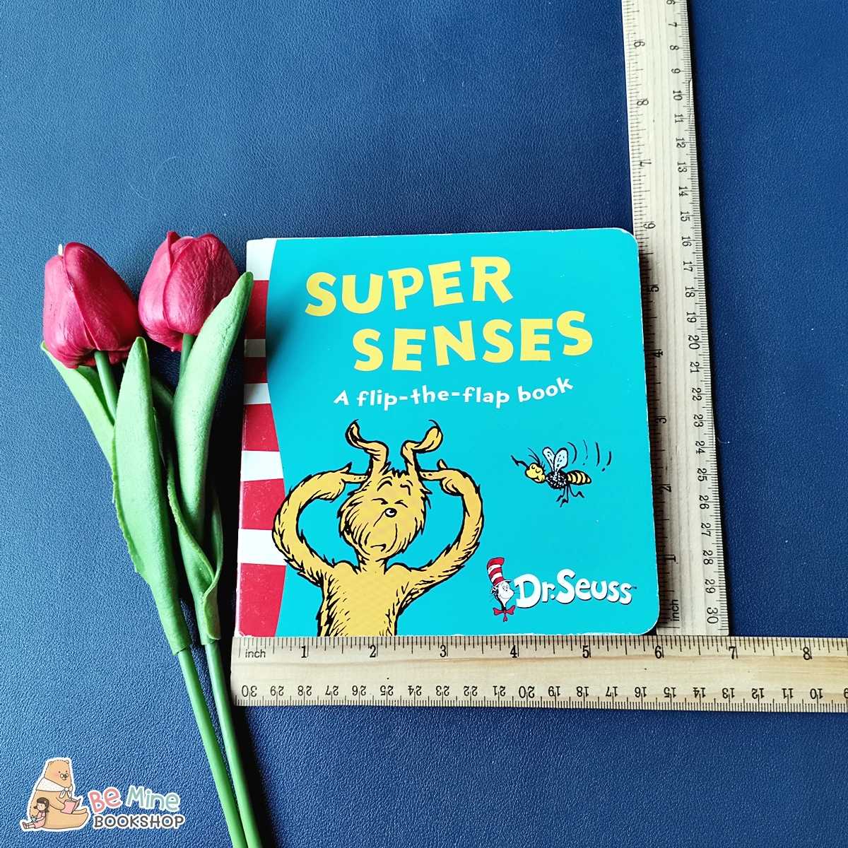 lift-the-flap║Super Senses║ ★มือสอง★บอร์ดบุ๊ค 📌#แผ่นflapมีรอยพับหนึ่งแผ่น
