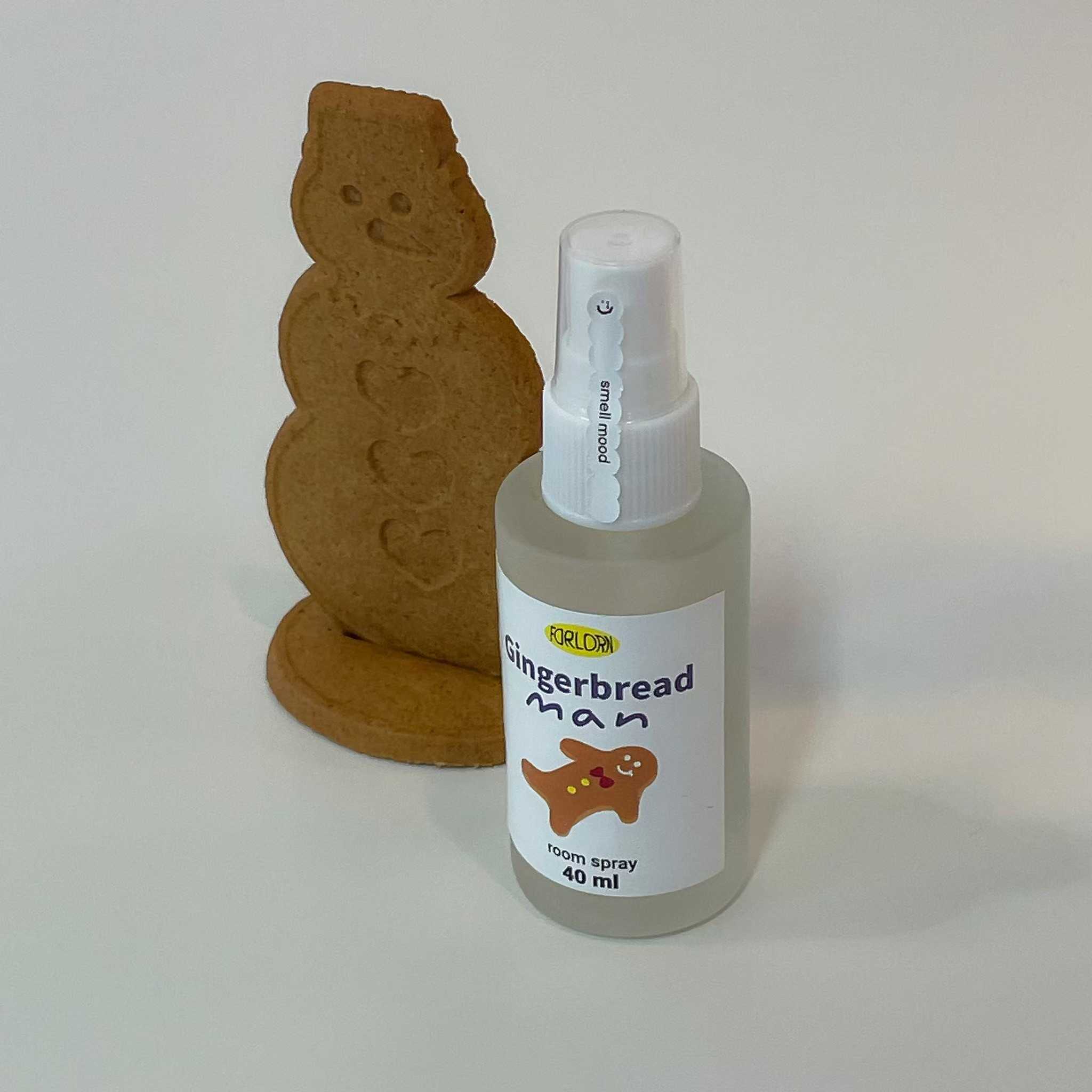 Gingerbread man room spray