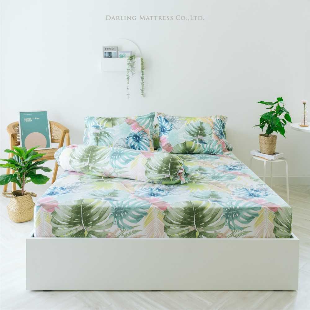 Darling Mattress ชุดผ้าปูที่นอนรุ่นนาโนเทค ลายจังเกิ้ล (ไม่รวมผ้านวม)