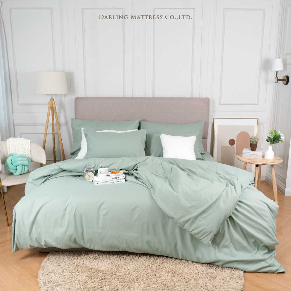 Darling Mattress ชุดผ้าปูและผ้านวมรุ่นนาโนเทค สีโรสแมรี่ NANOTECH Bedsheet and Duvet Set (Rosemary)