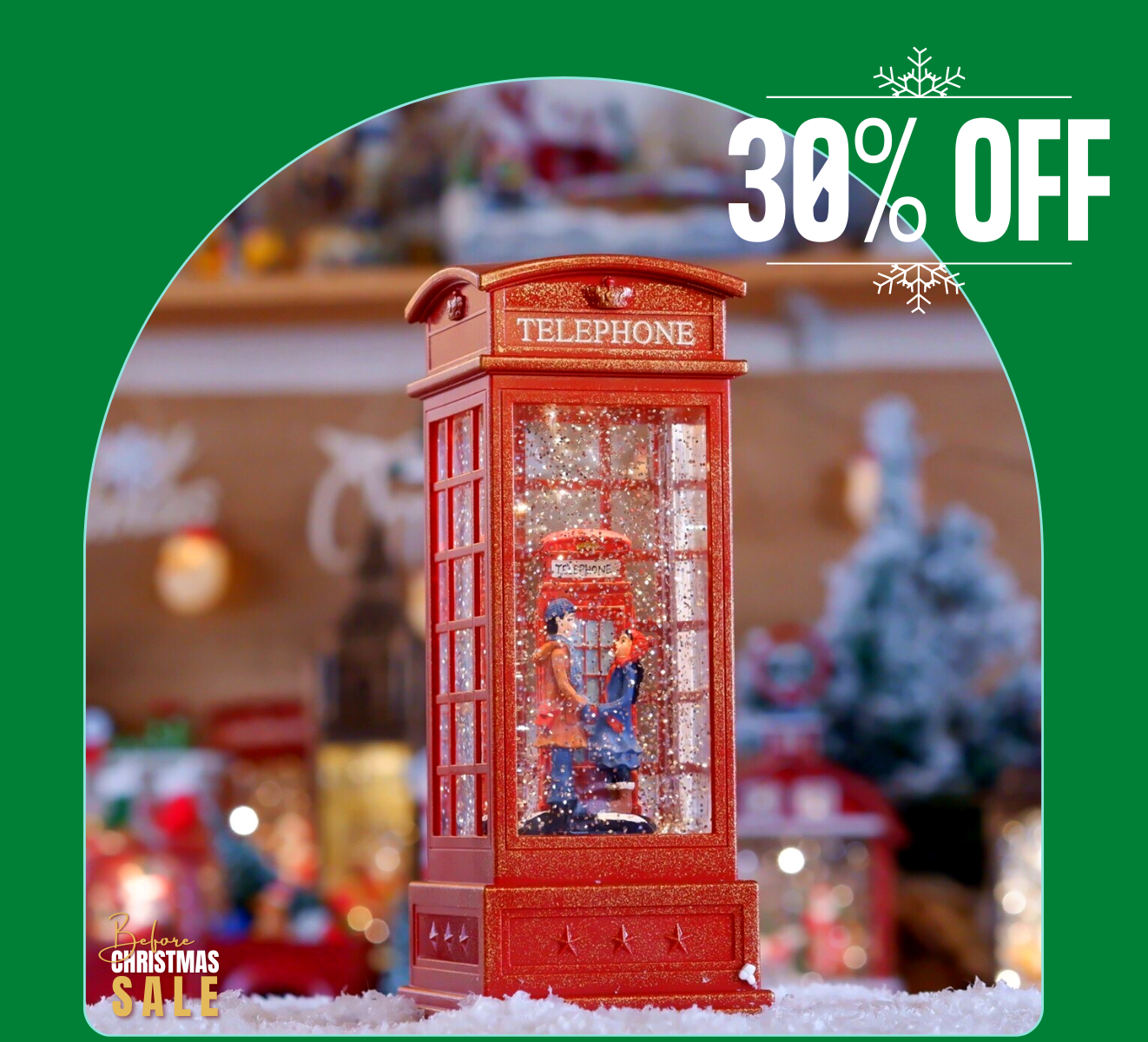 Before Christmas 30% OFF