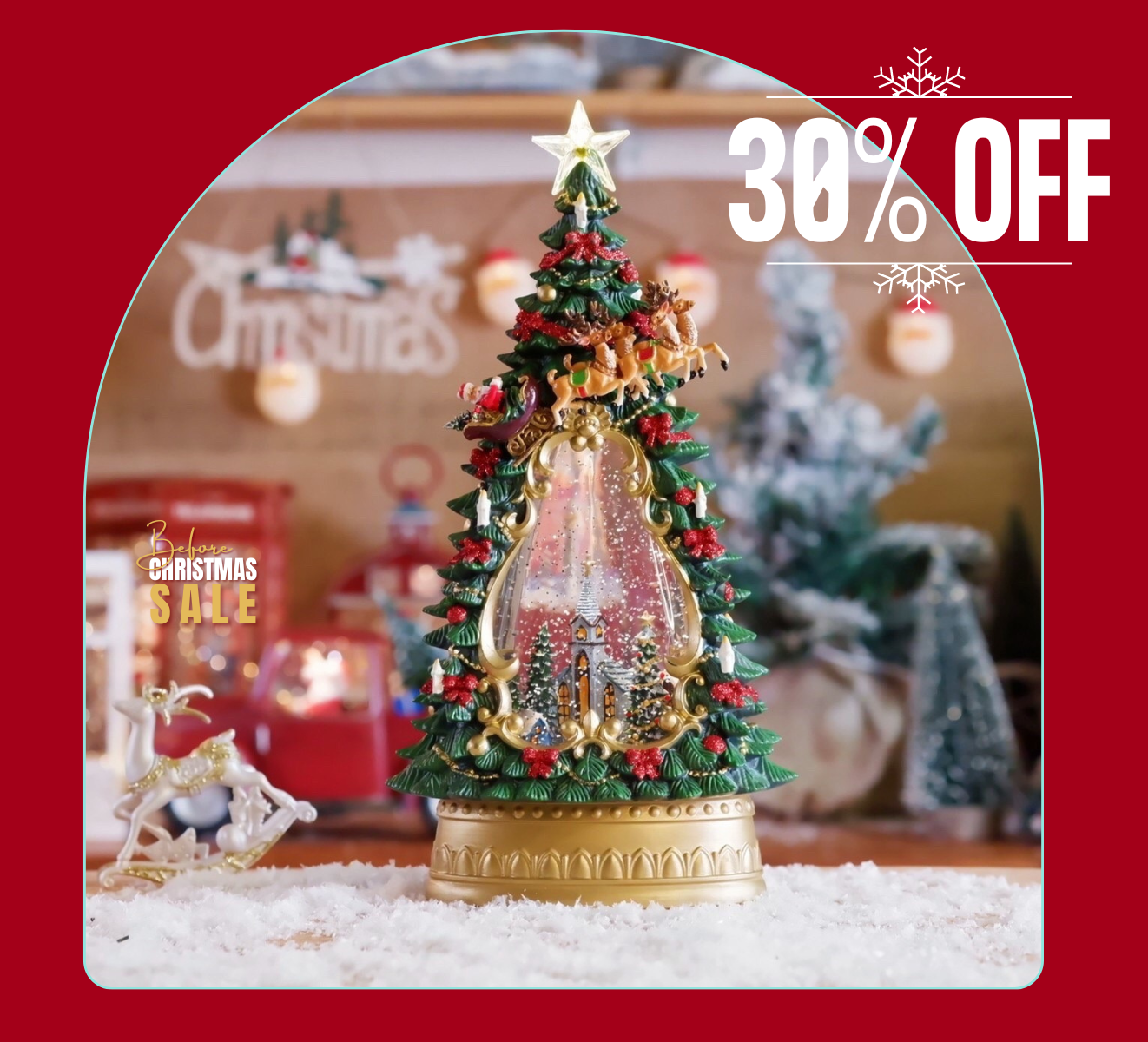 Before Christmas 30% OFF