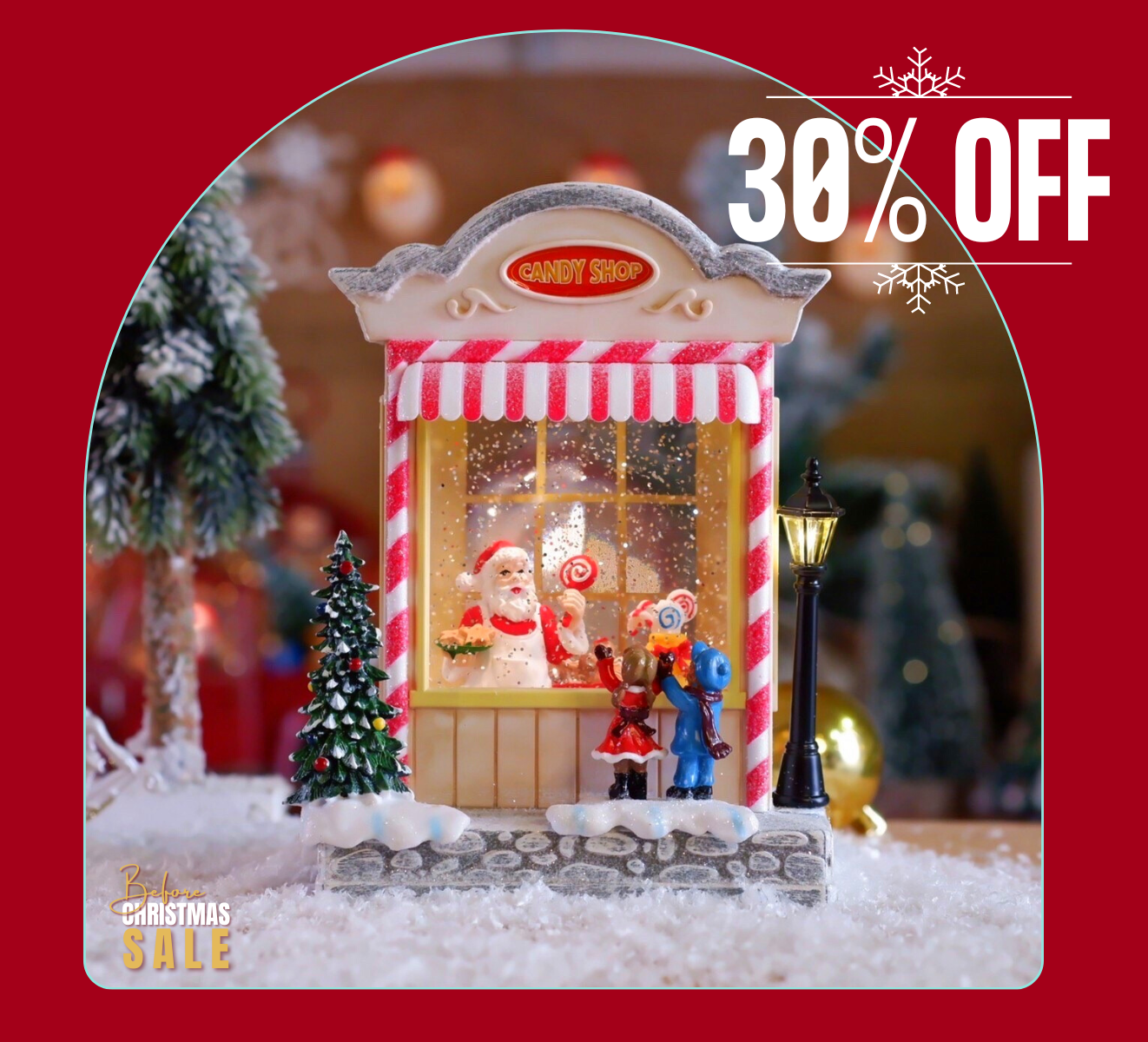 Before Christmas 30% OFF