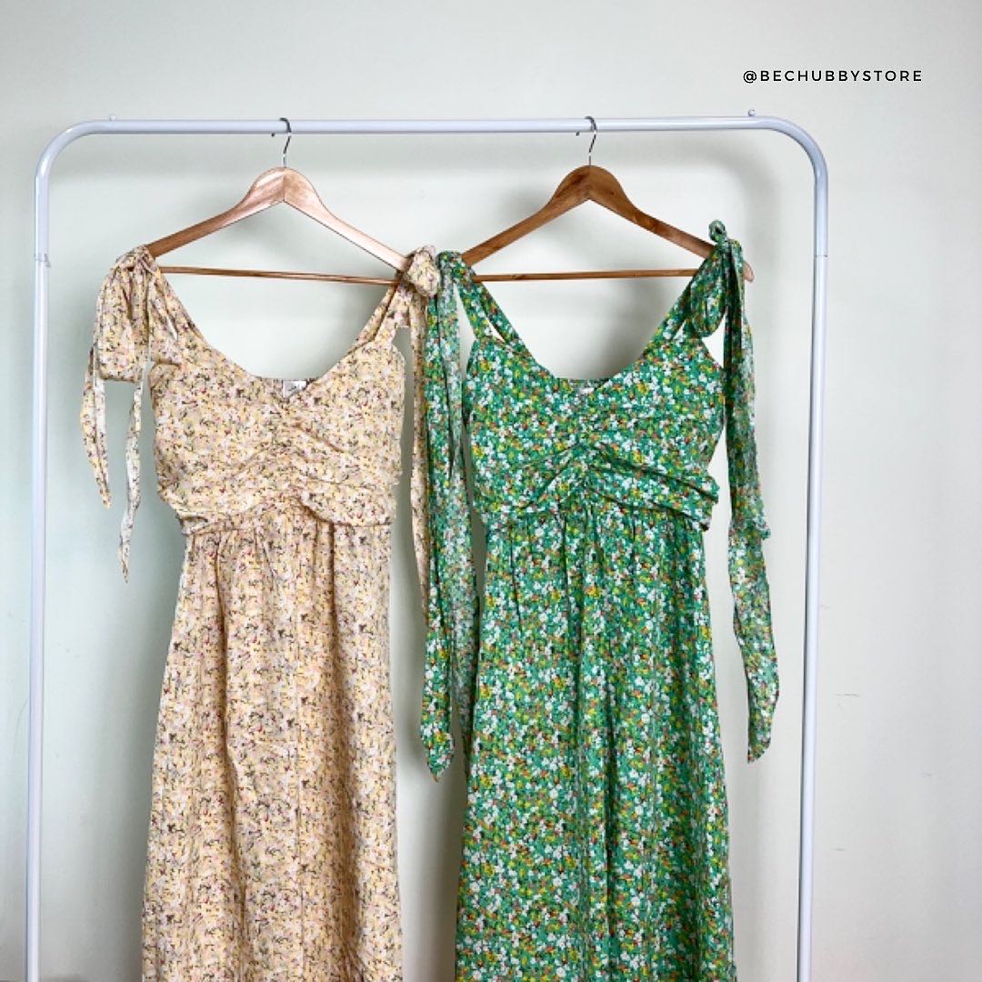 “Daisy green dress”