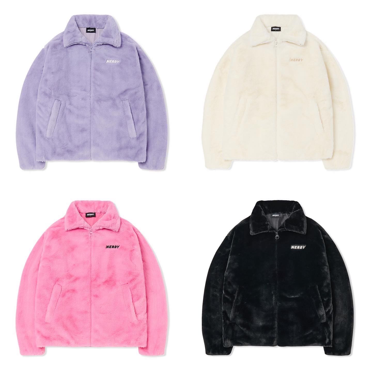 พรีออเดอร์ SALE 50% Nerdy Muhly Eco Fur Jacket