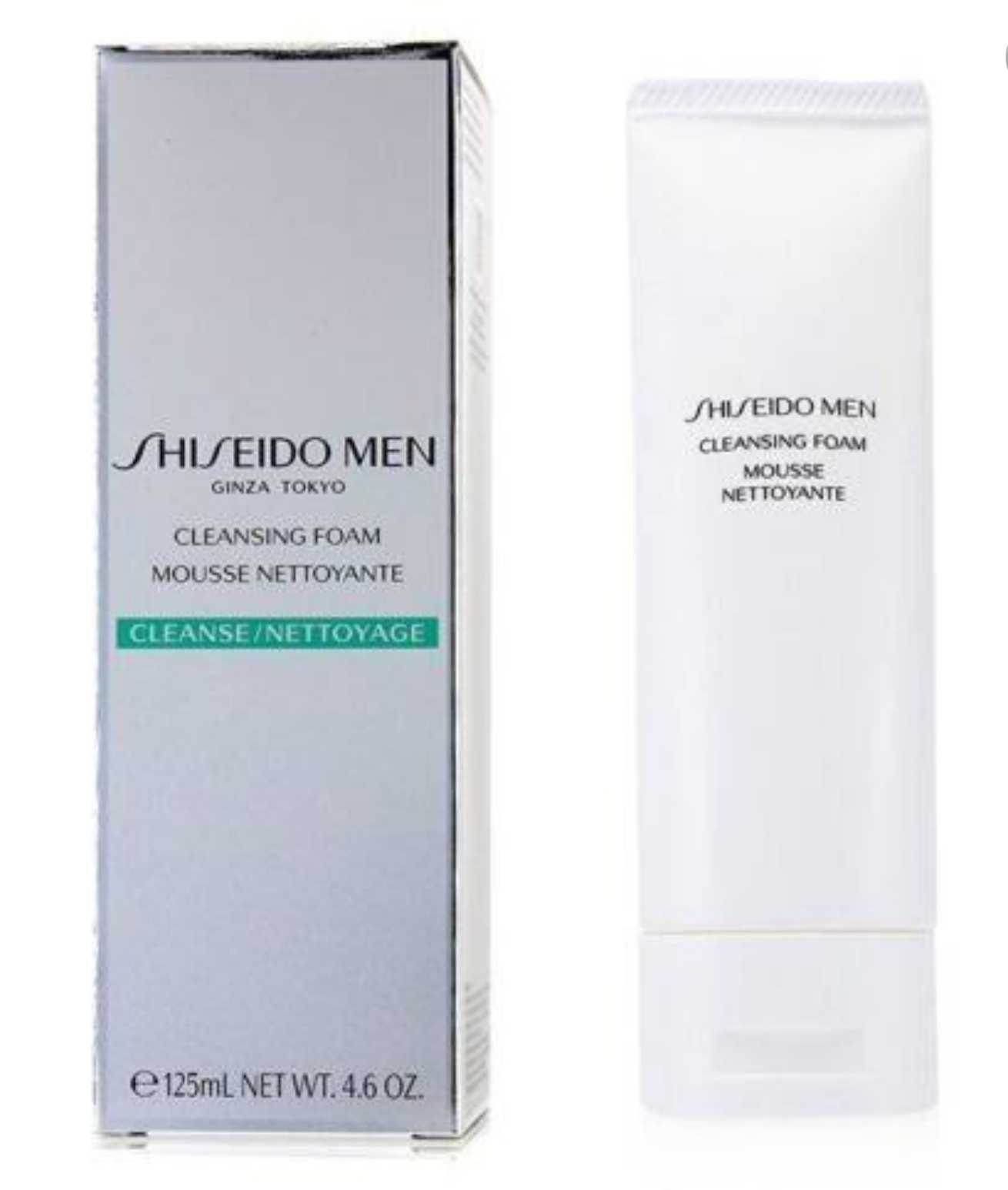 Shiseido men cleansing foam mousse 125 ml