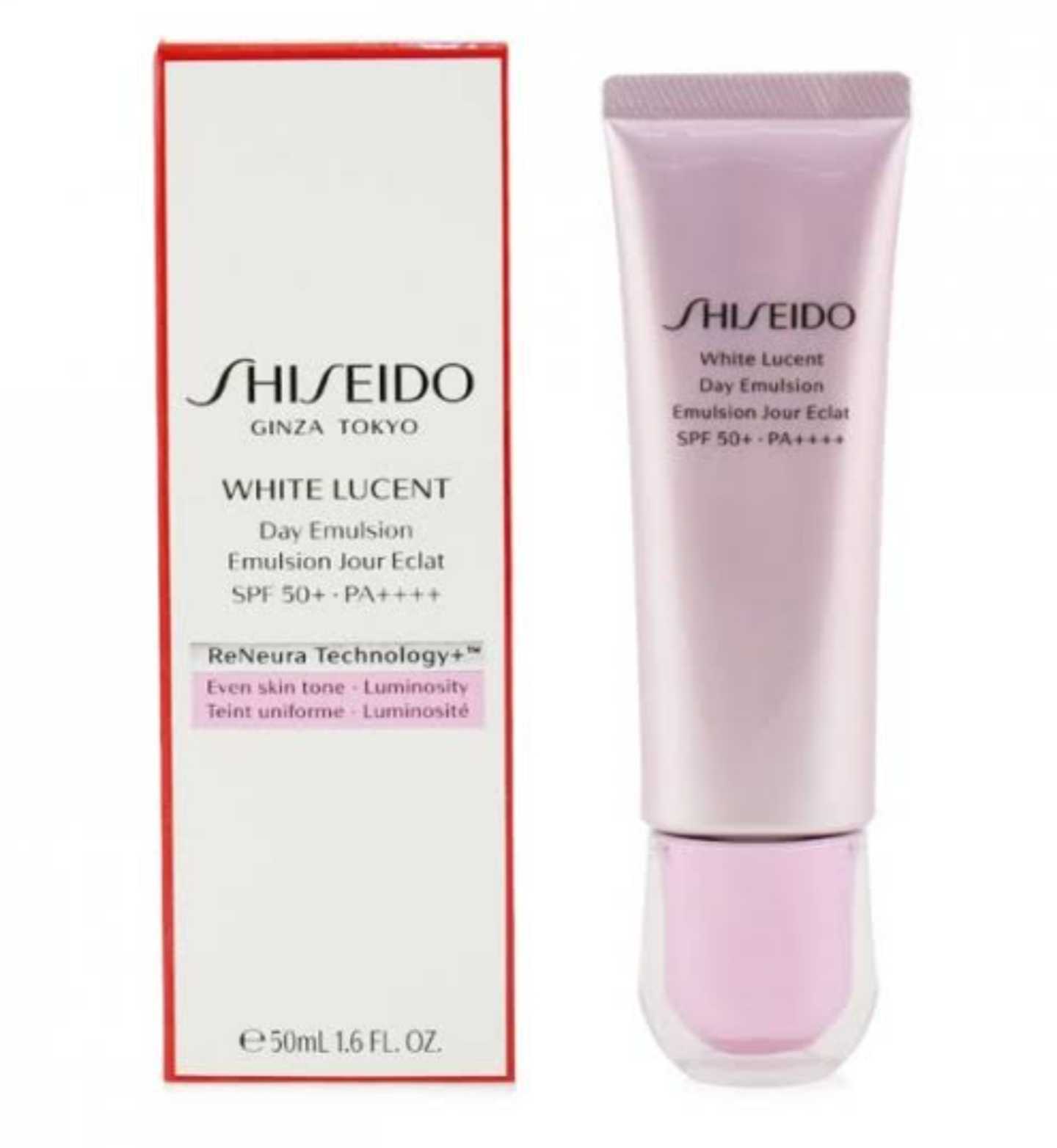 Shiseido white lucent day emulsion spf 50++