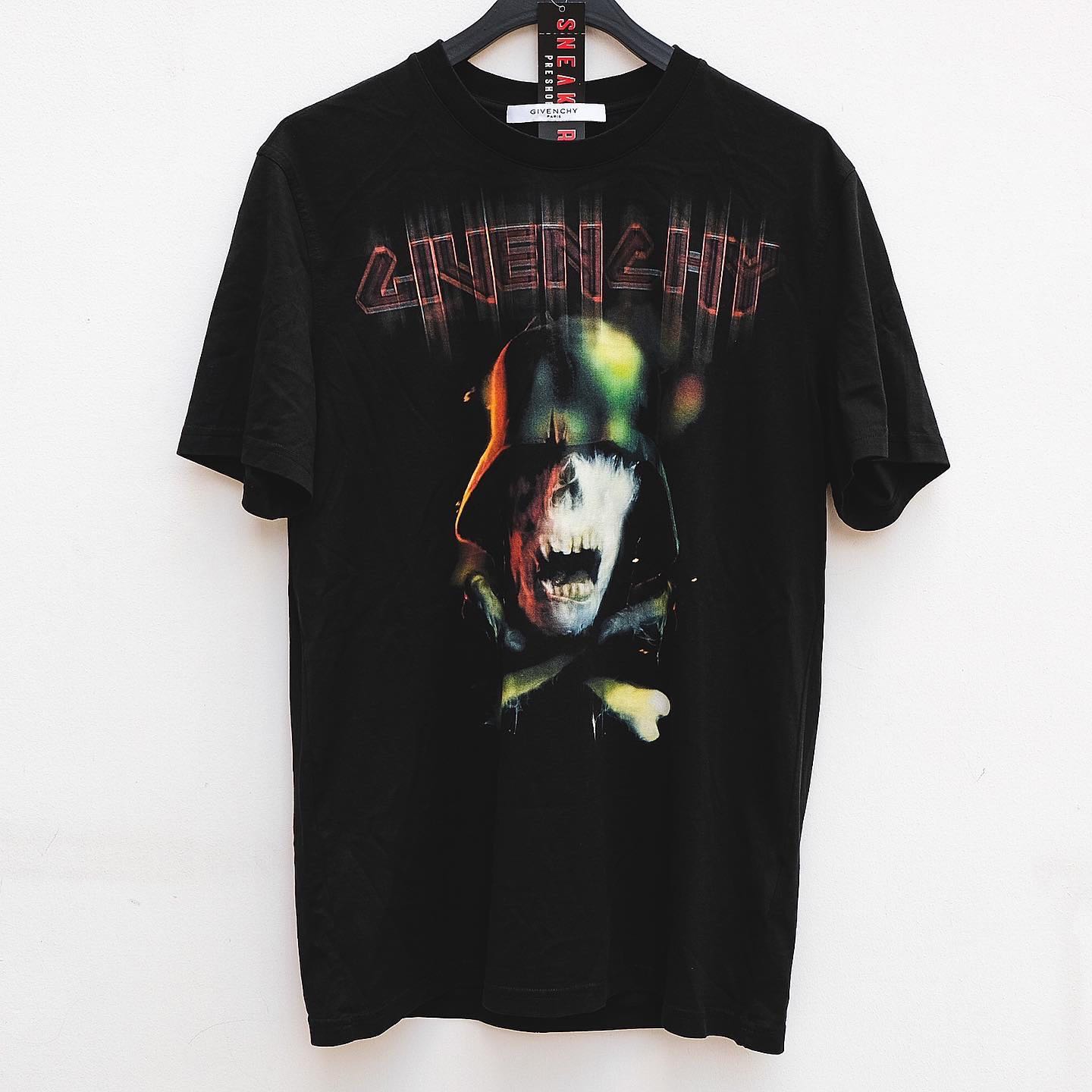 Givenchy army skull t shirt top