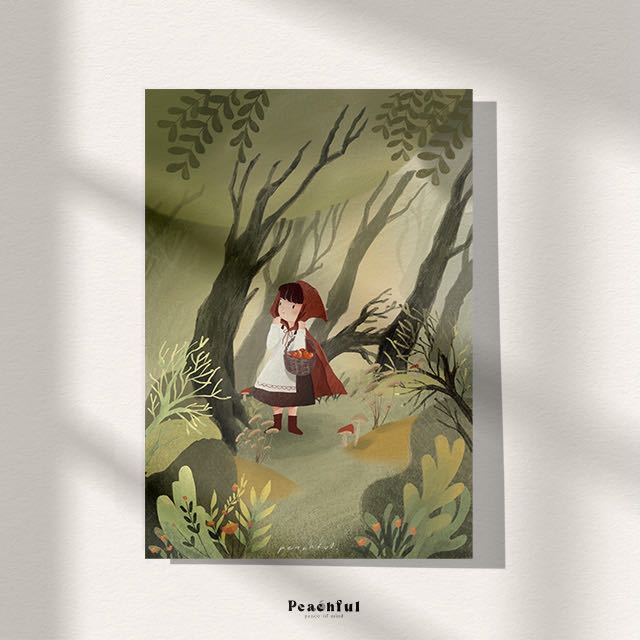 A little big world (Postcard)