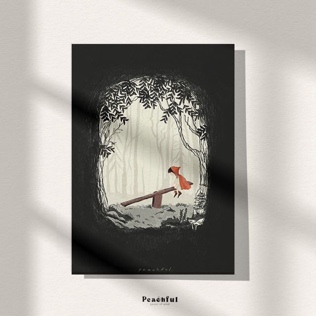 Heavy-Empty (Postcard)