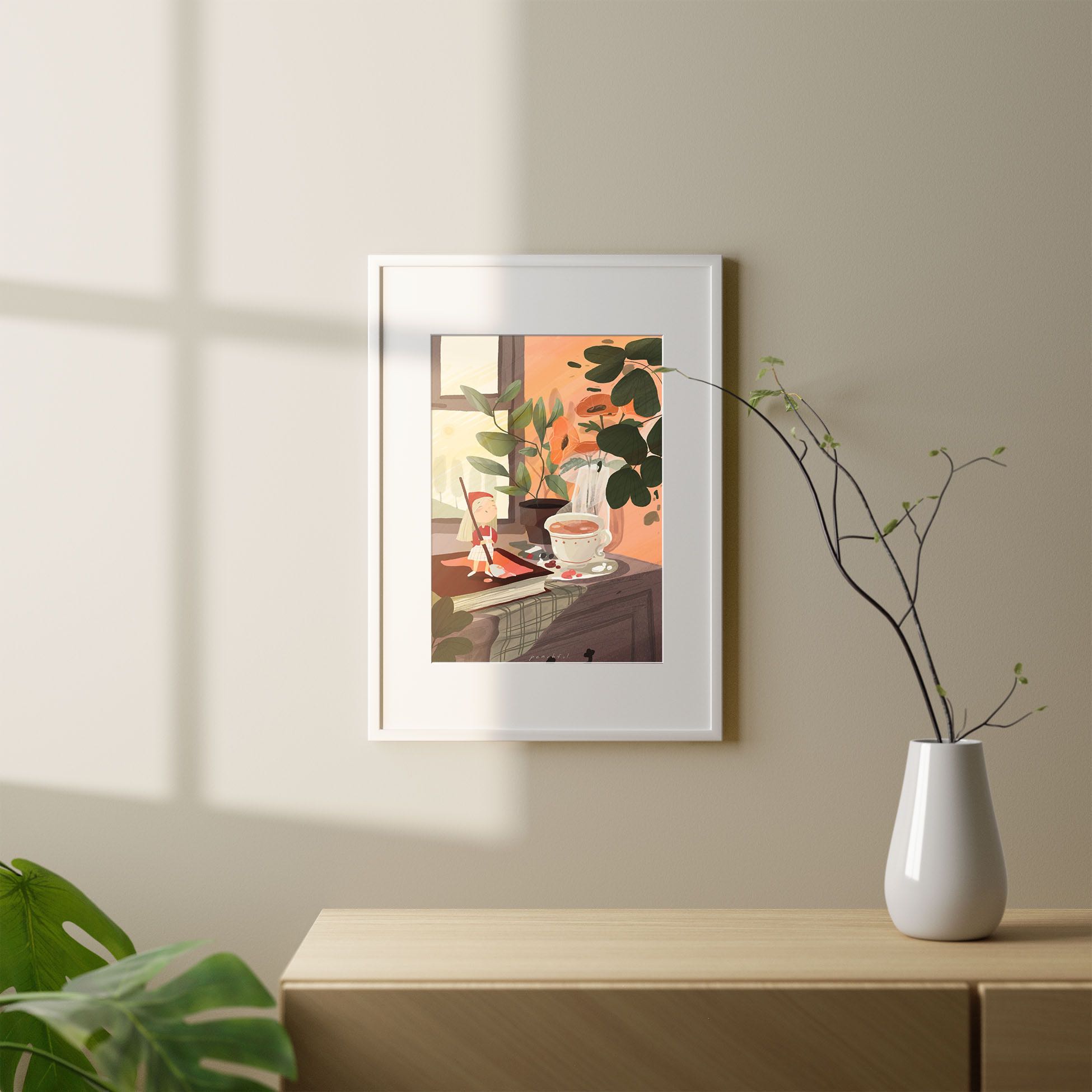 The fanciful spirit (Art print&Frame)