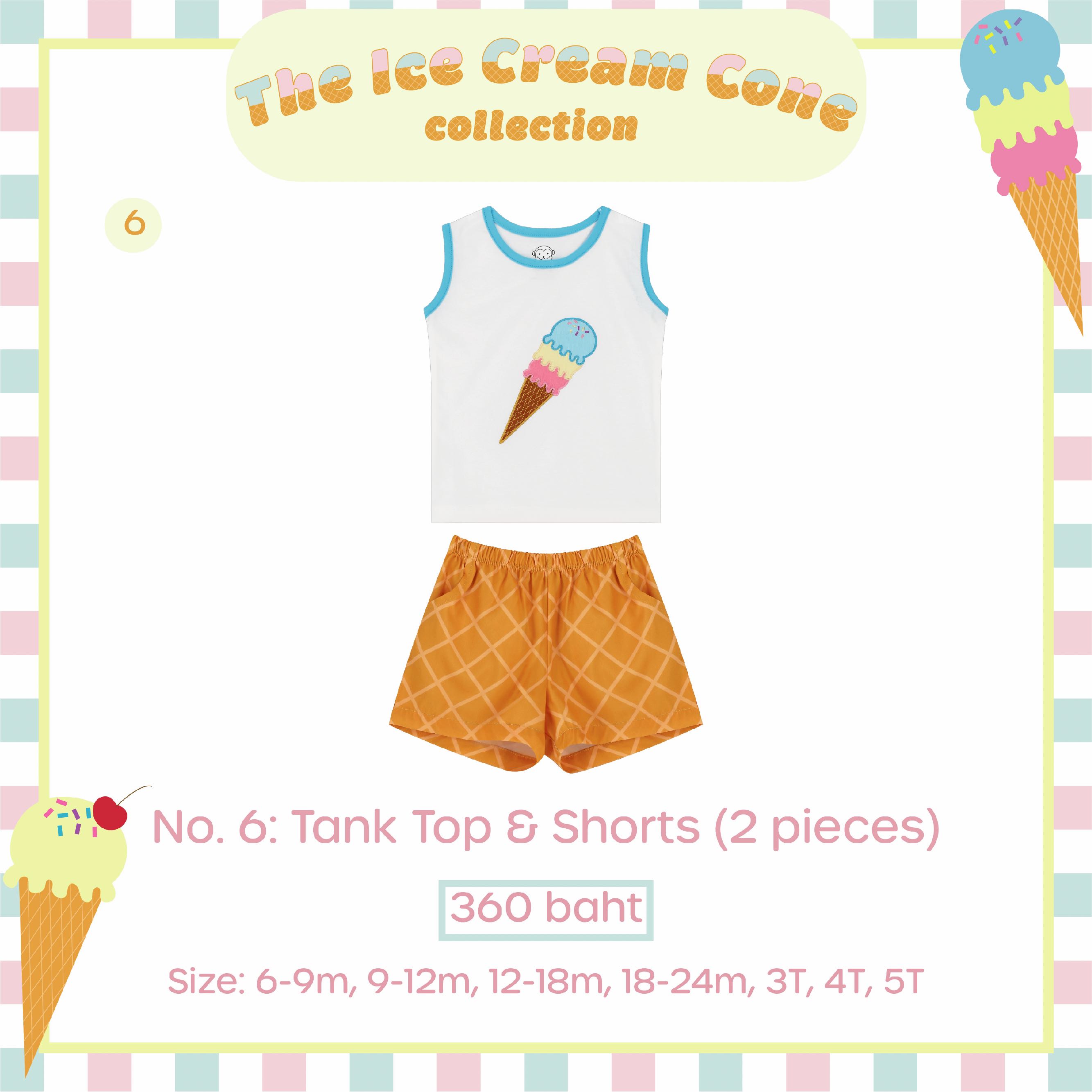 No.6: Tank Top & Shorts