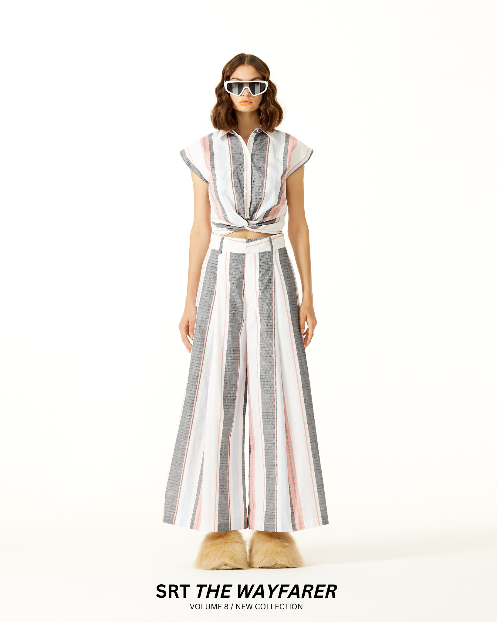 The SRT X8 Cotton Stripe Pants (TPN128)