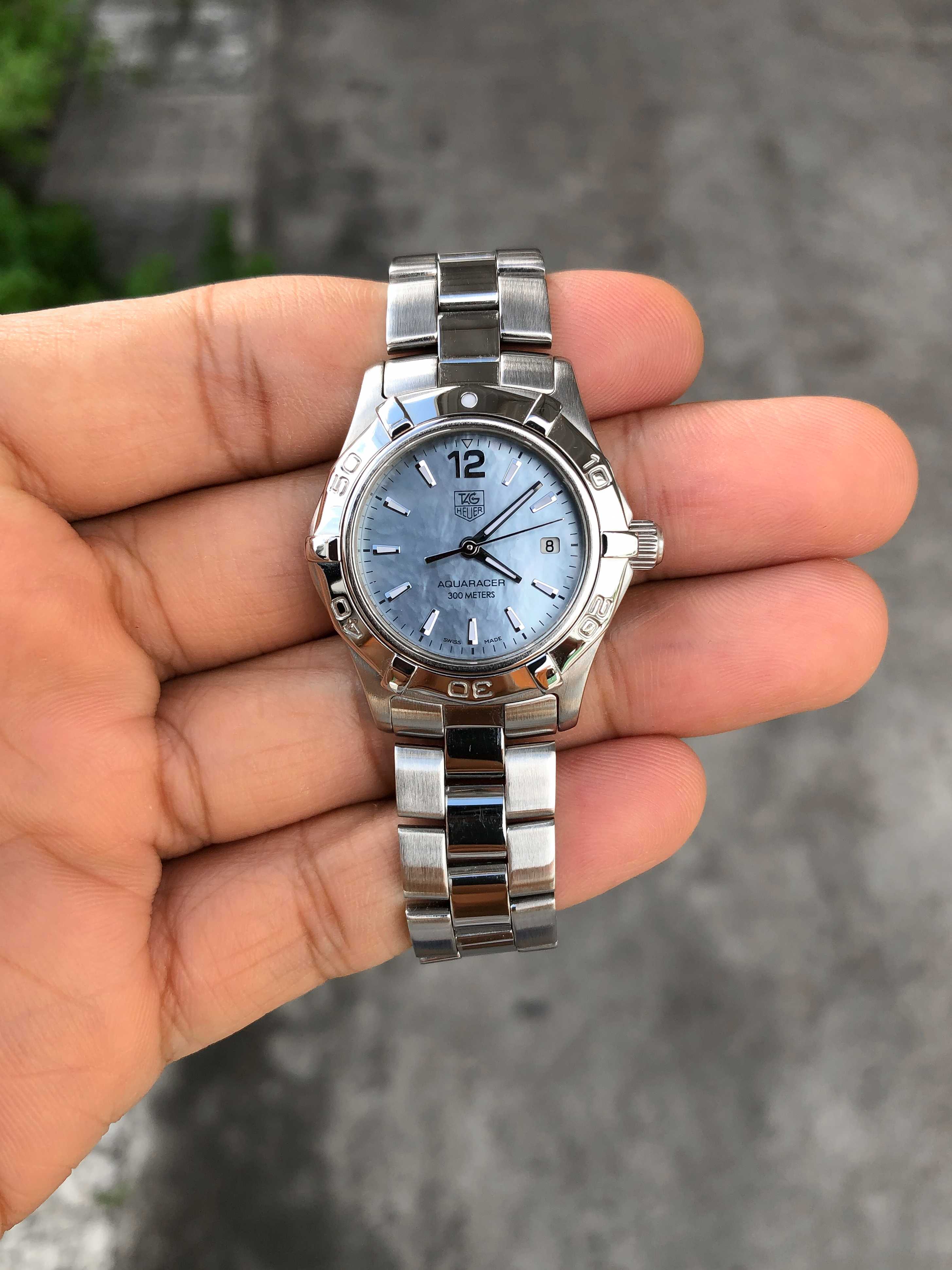 Tag Heuer Aquaracer Lady Size Quartz หน้ามุกฟ้า
