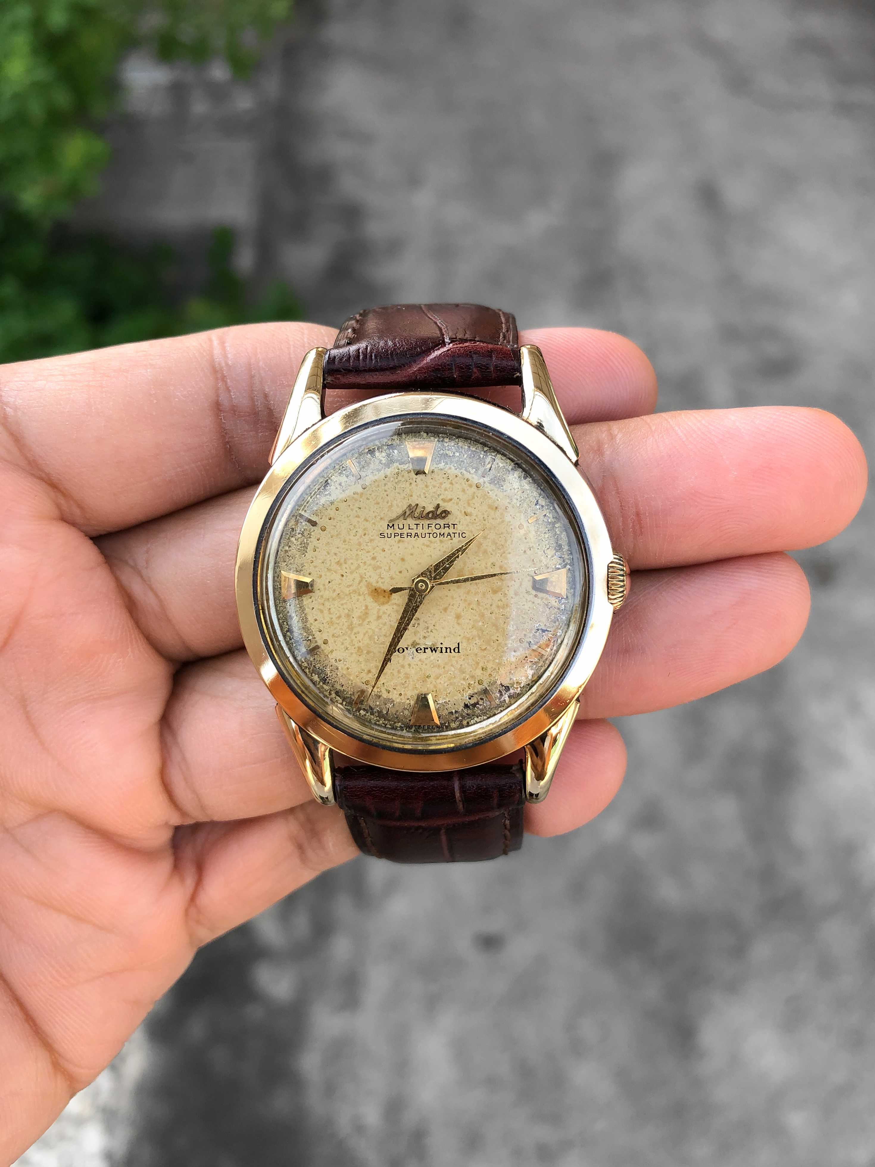 Mido Multifort Powerwind Superautomatic 18K