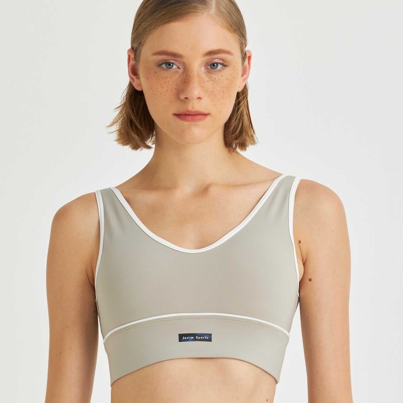 Jenim Sports Jungle Ribbed Bra