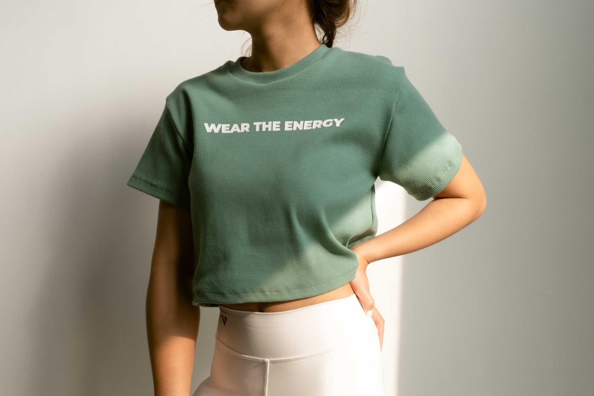 ELECTRON 005 WOMEN CROPPED TOPS MINT