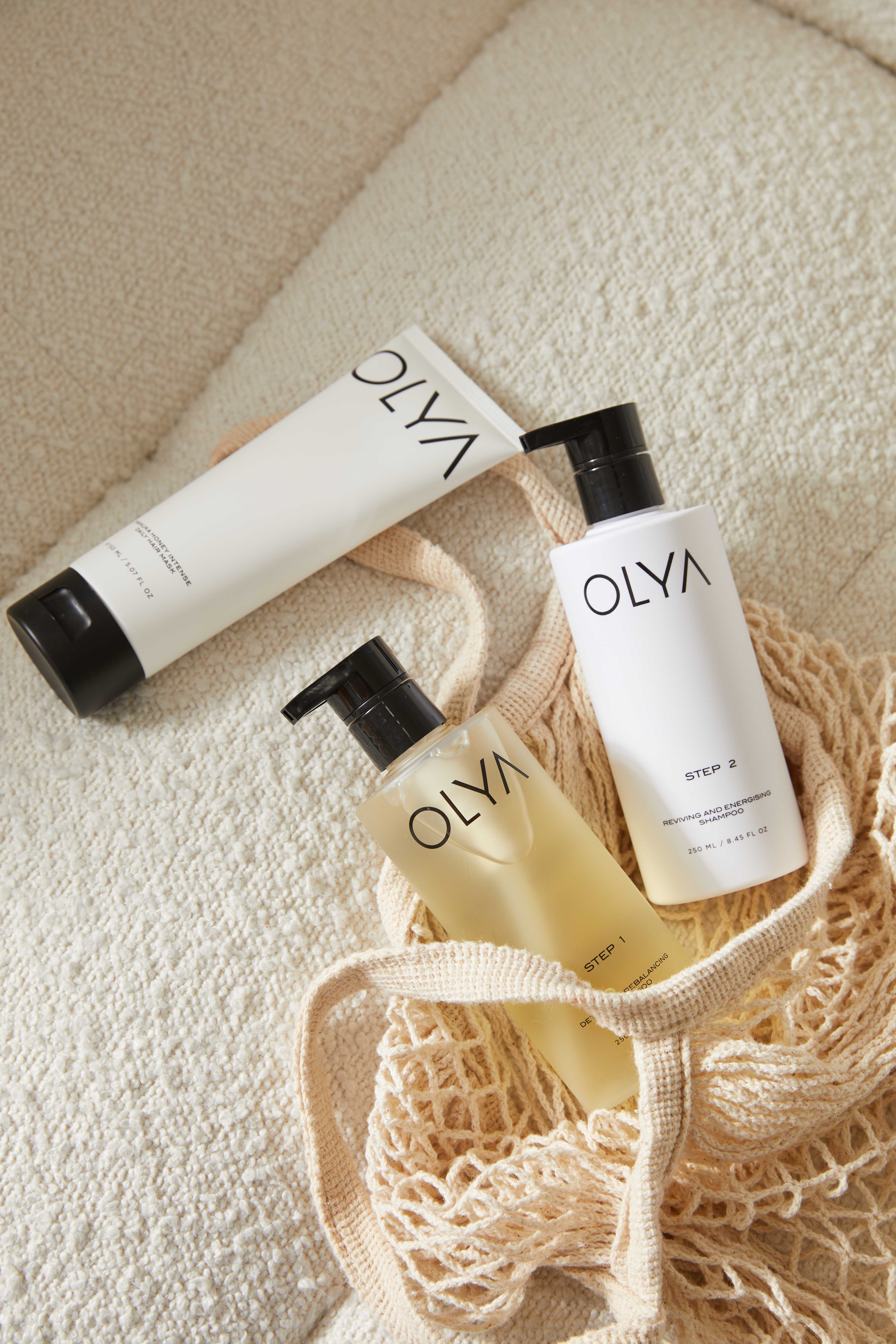 OLYA Hair Essential Set (Shampoo + Mask)