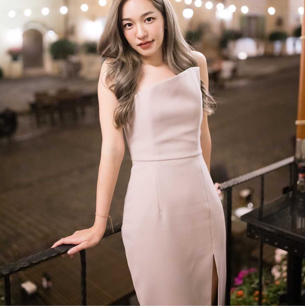 CORINNE Dress สี Nudepink