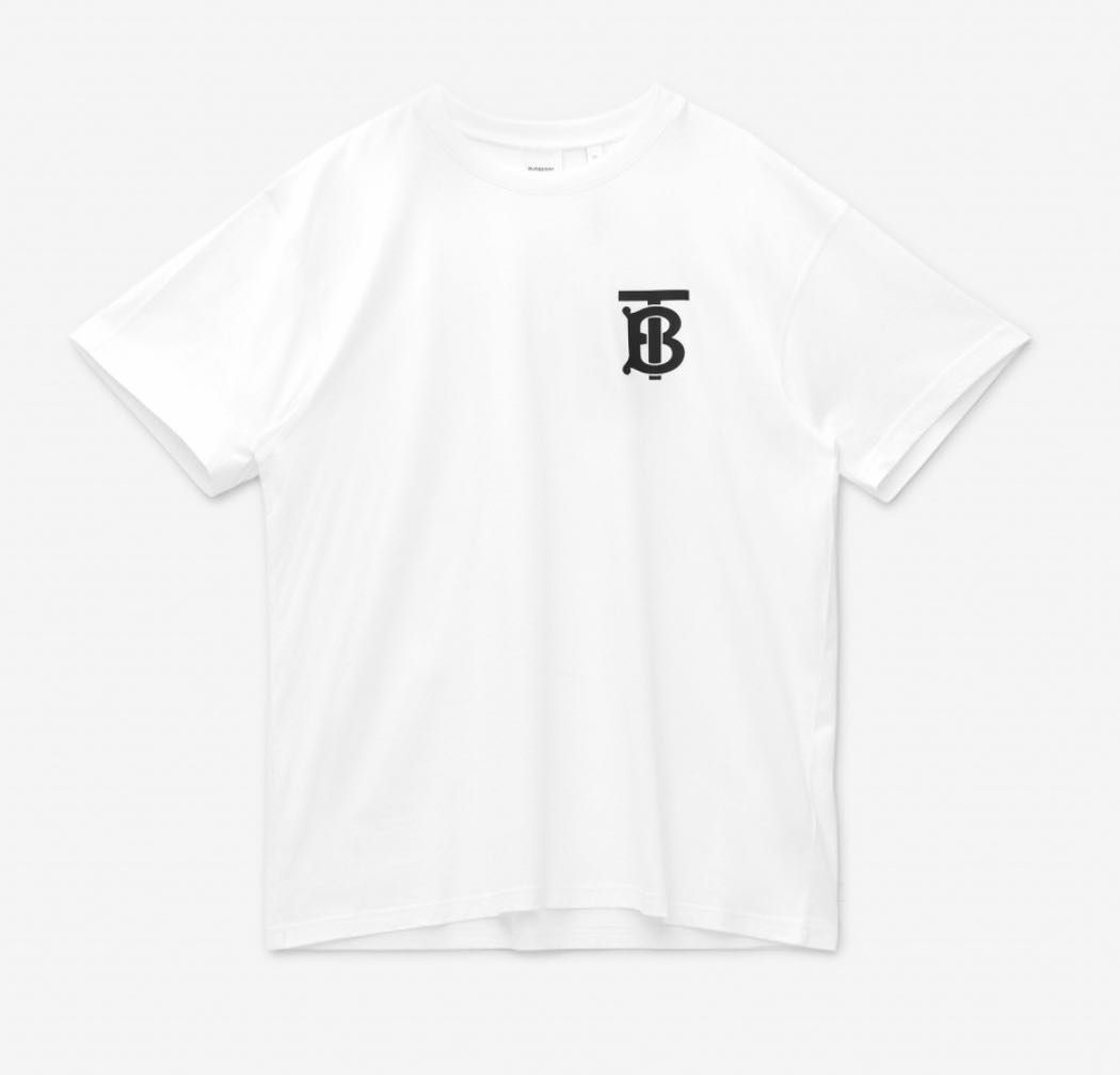 [PRE-ORDER] BURBERRY MONOGRAM MOTIF OVERSIZED SHORT SLEEVE T SHIRT