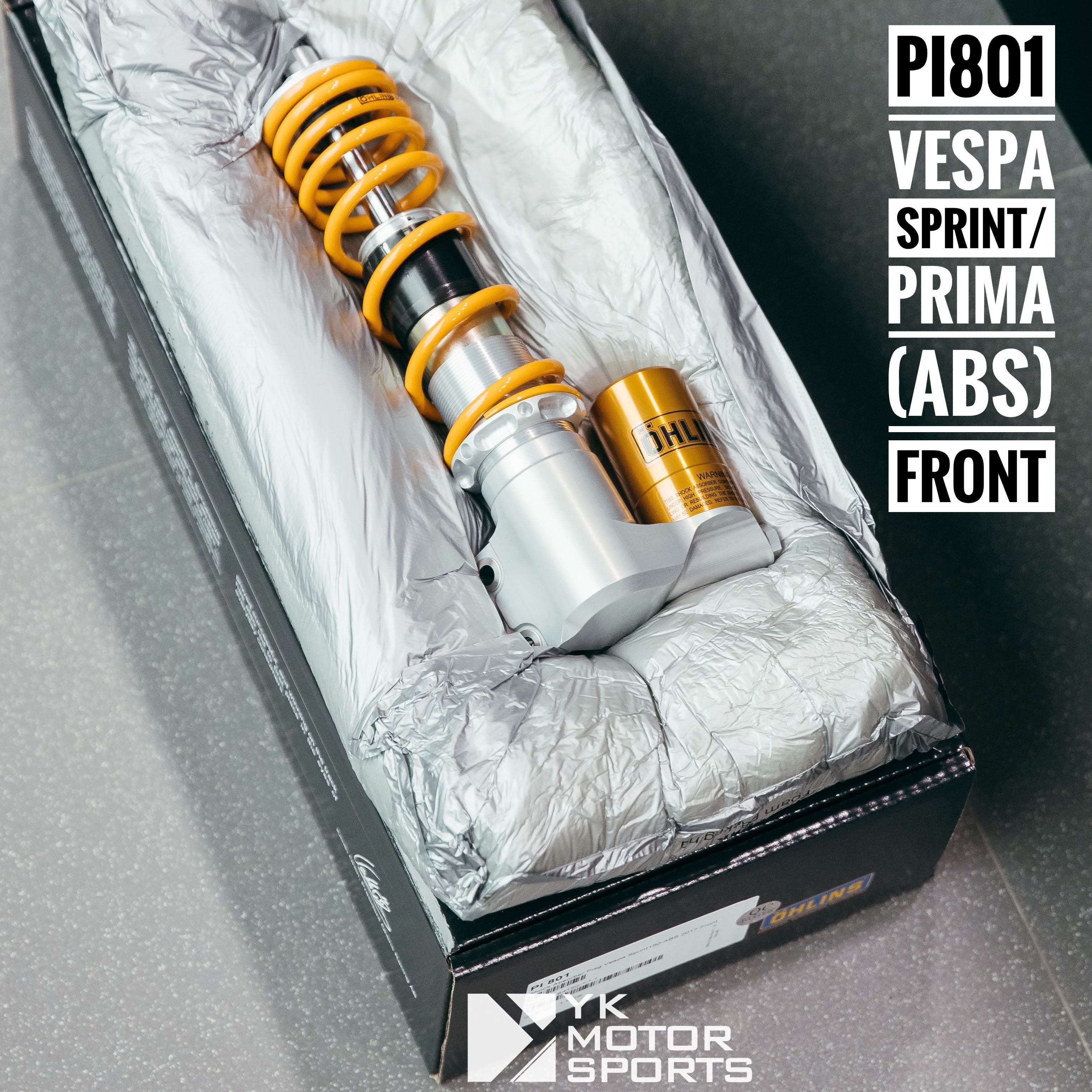 Ohlins รุ่น Vespa Sprint/Prima ABS โช๊คหน้า  PI801