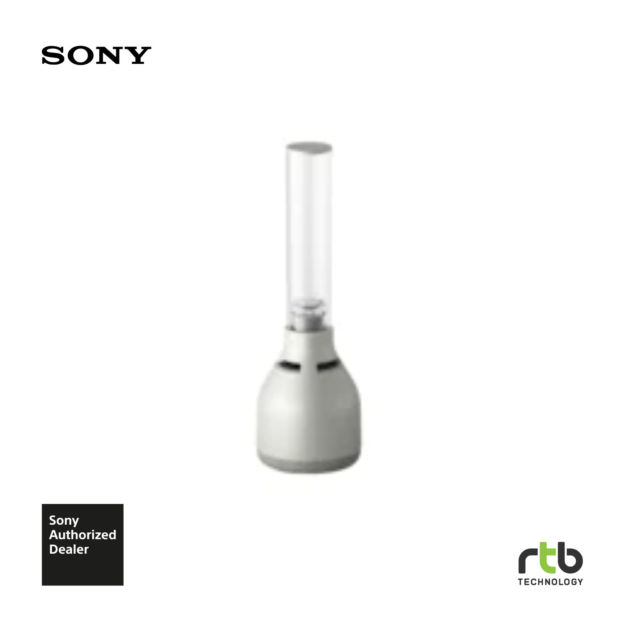 Sony ลำโพงแก้วไร้สาย Glass Sound Speaker รุ่น LSPX-S3 - Silver
