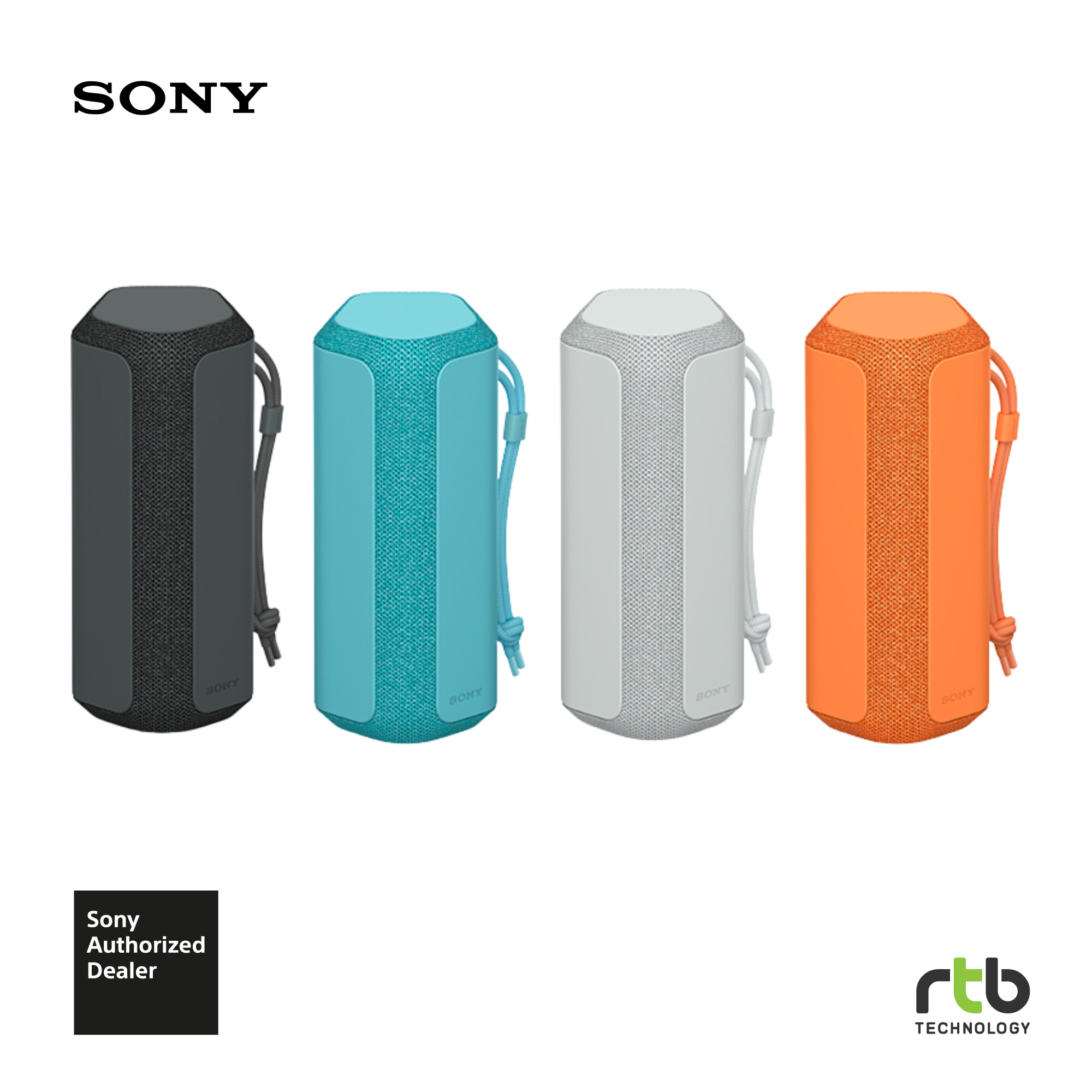 Sony ลำโพงไร้สายพกพา X-Series Portable Wireless Speaker รุ่น SRS-XE200