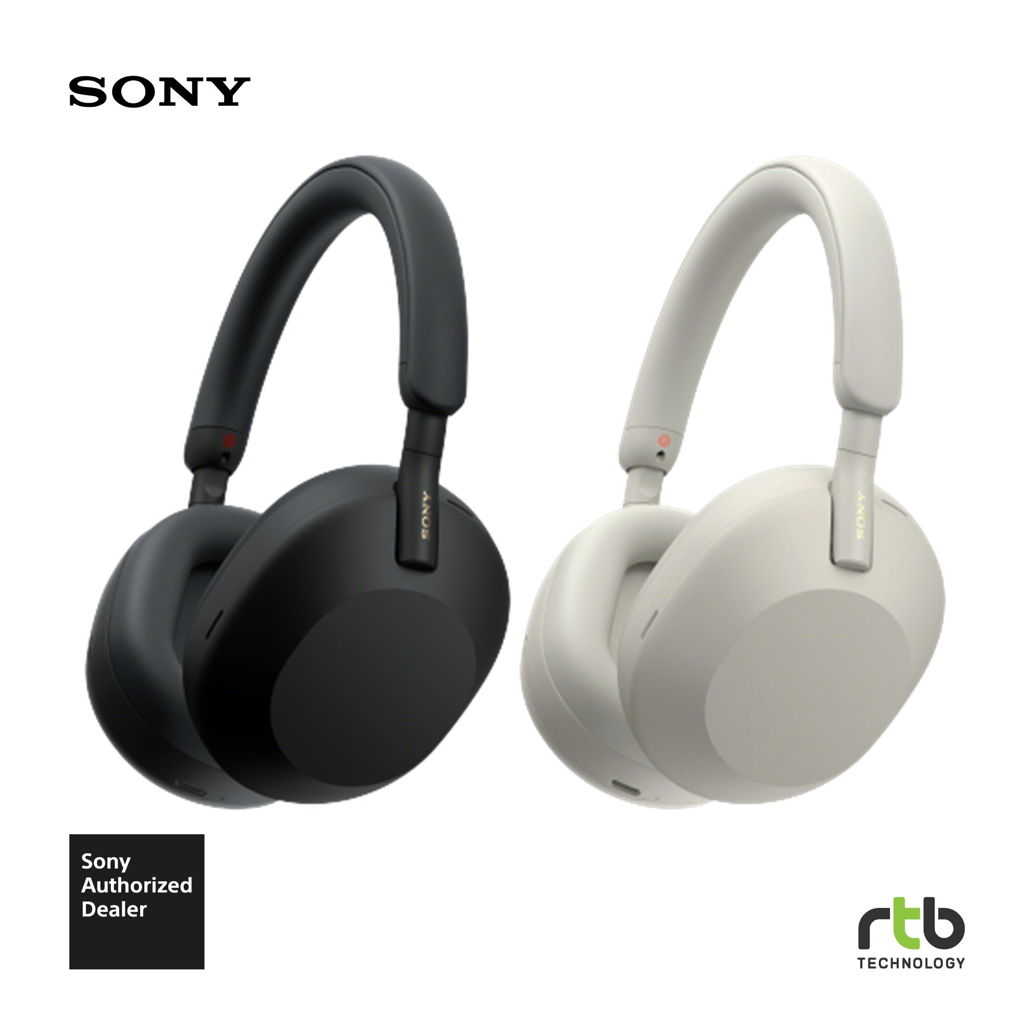 Sony หูฟังไร้สาย ตัดเสียงรบกวน รุ่น WH-1000XM5