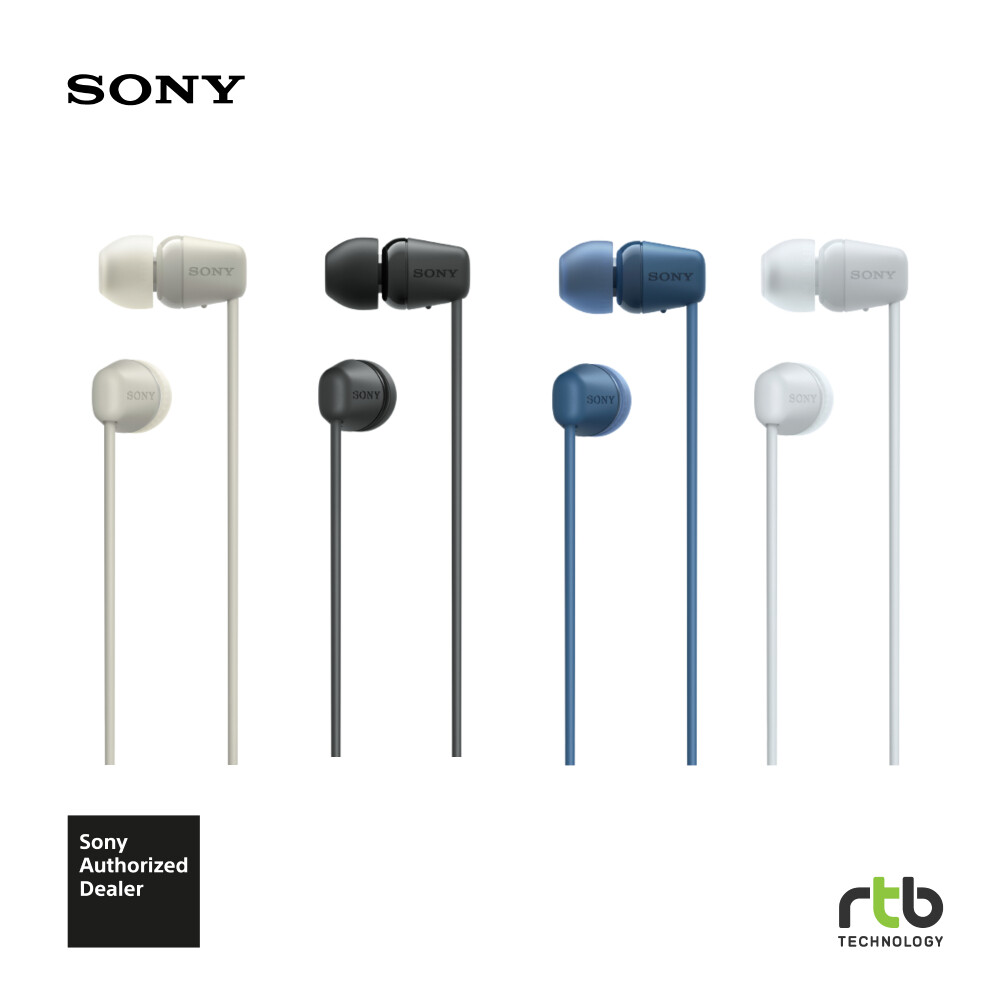 Sony หูฟังอินเอียร์ไร้สาย รุ่น WI C100