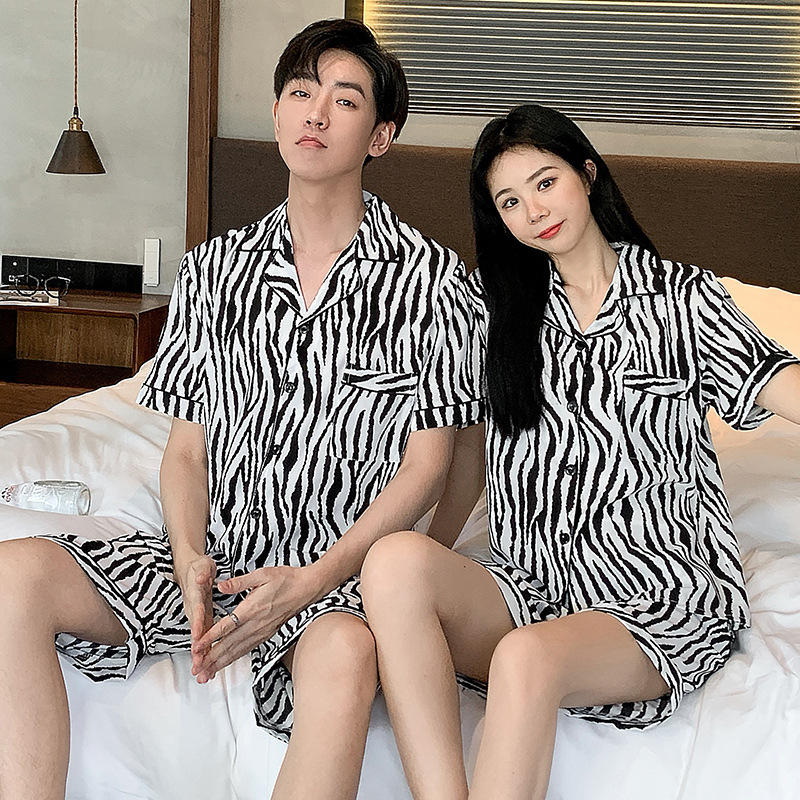 ชุดนอน ผู้ชาย&ผู้หญิง ขาสั้น