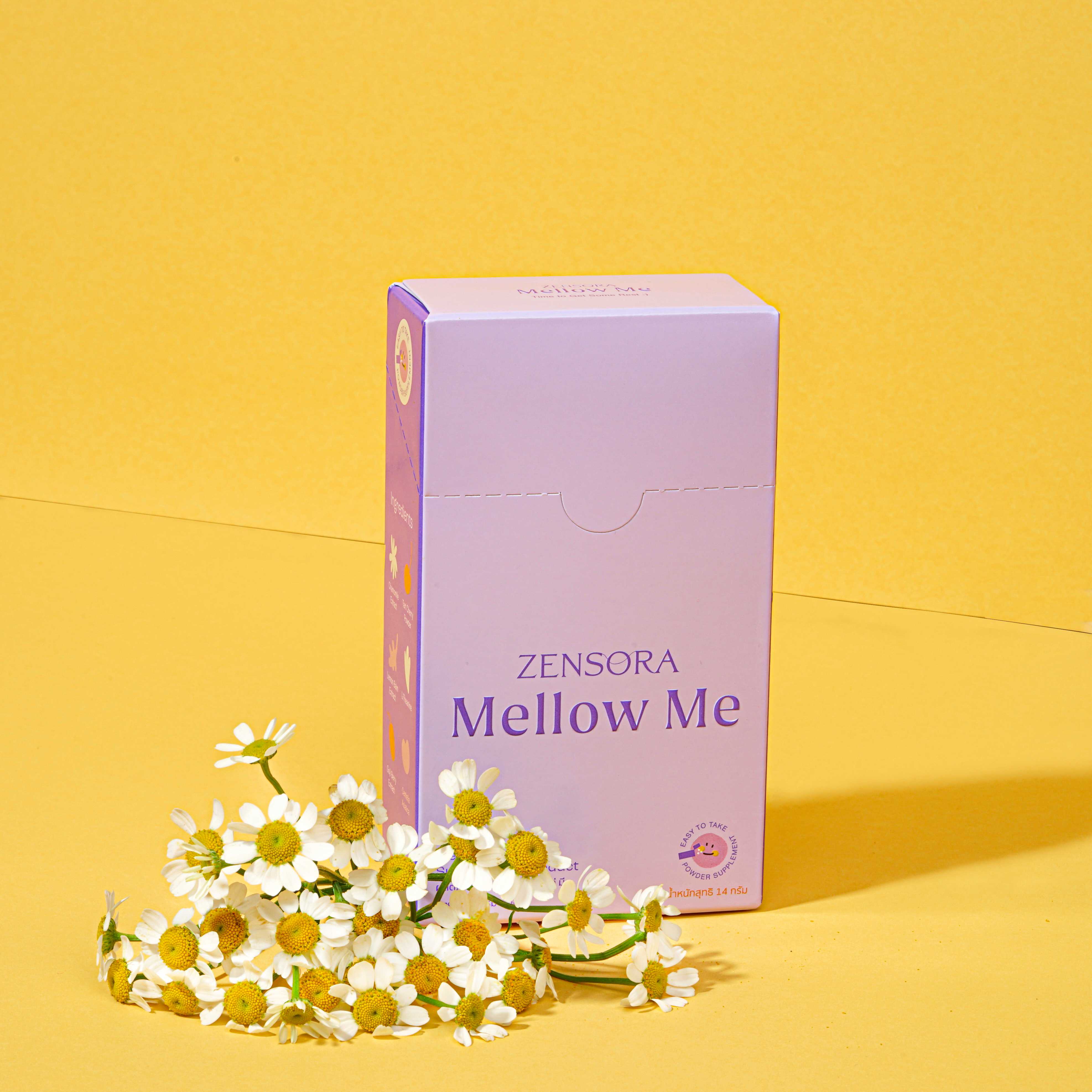 Mellow Me วิตามินช่วยนอนหลับ ผ่อนคลาย บรรเทาความเครียด
