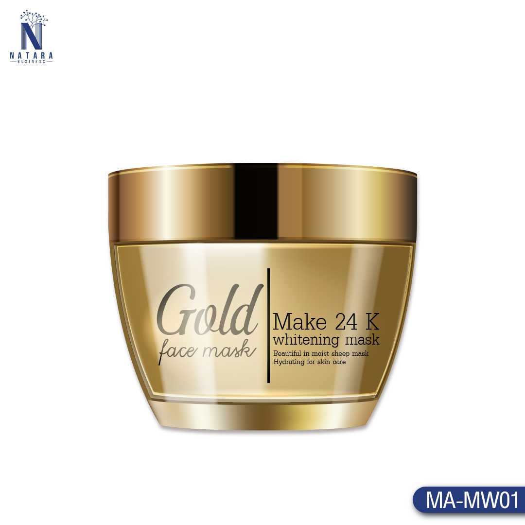 Gold Face Clay Mask (มาร์คหน้าทองคำ โคลนภูเขาไฟ)