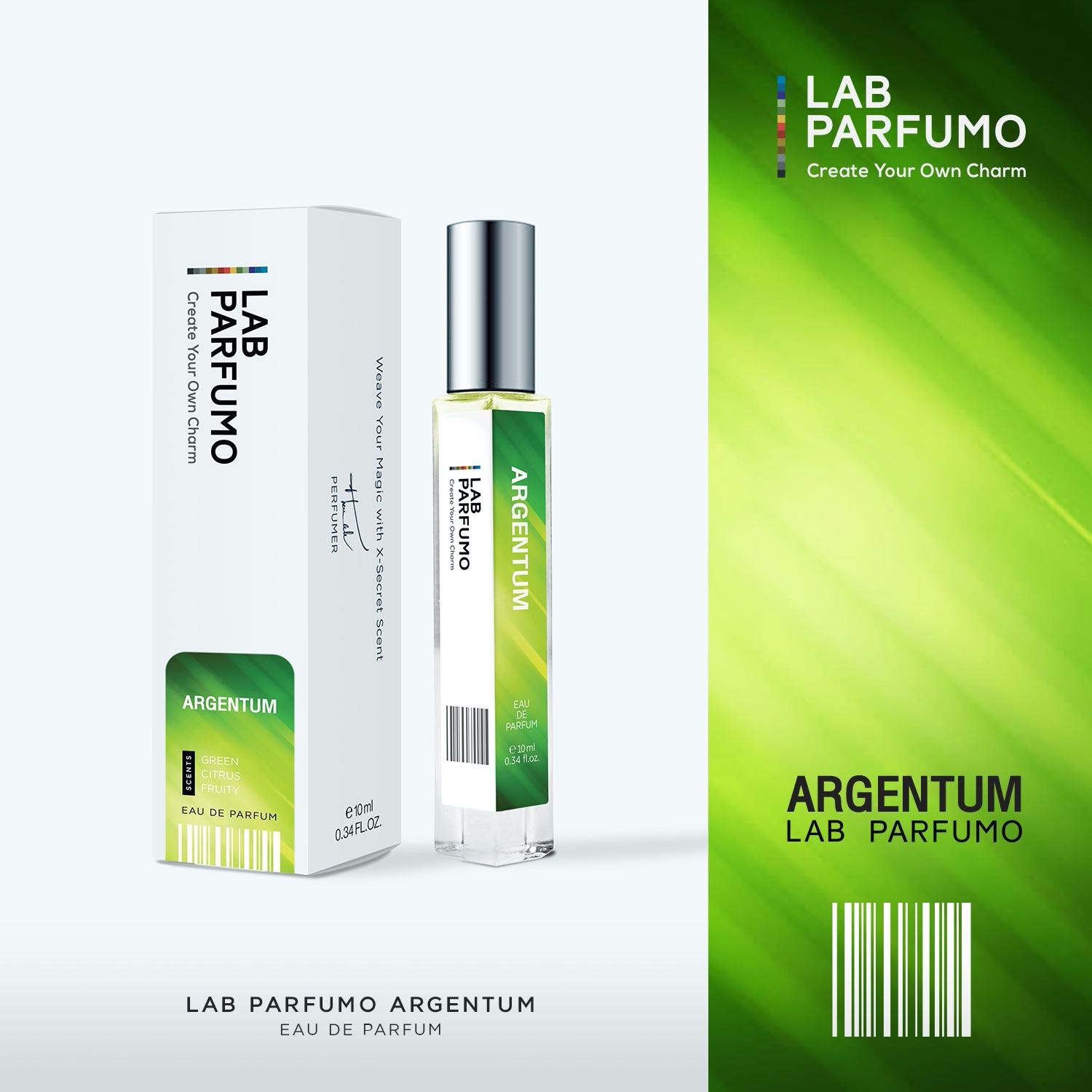 Argentum ความสดชื่น เท่ ชิวๆคูลๆ ของชายหนุ่ม (ขนาด 10 ml.)