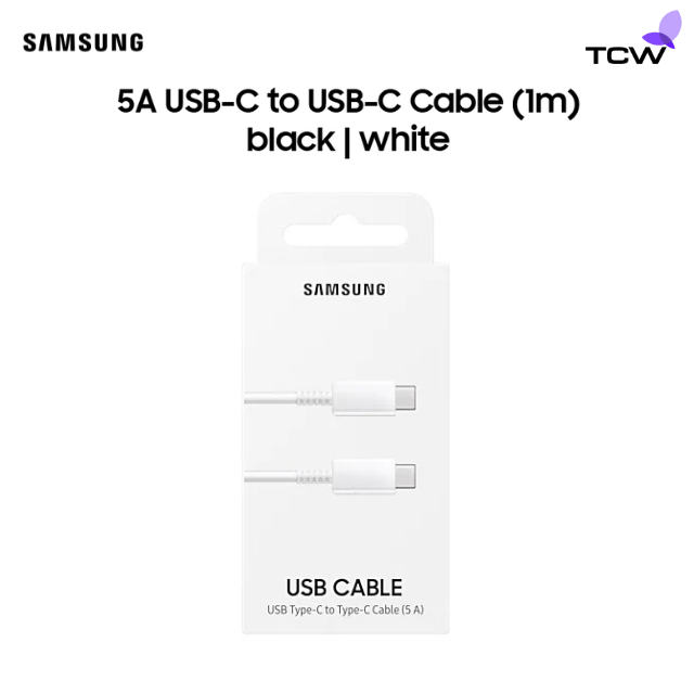 Samsung USB Cable USB-C to USB-C (5 A,1m)