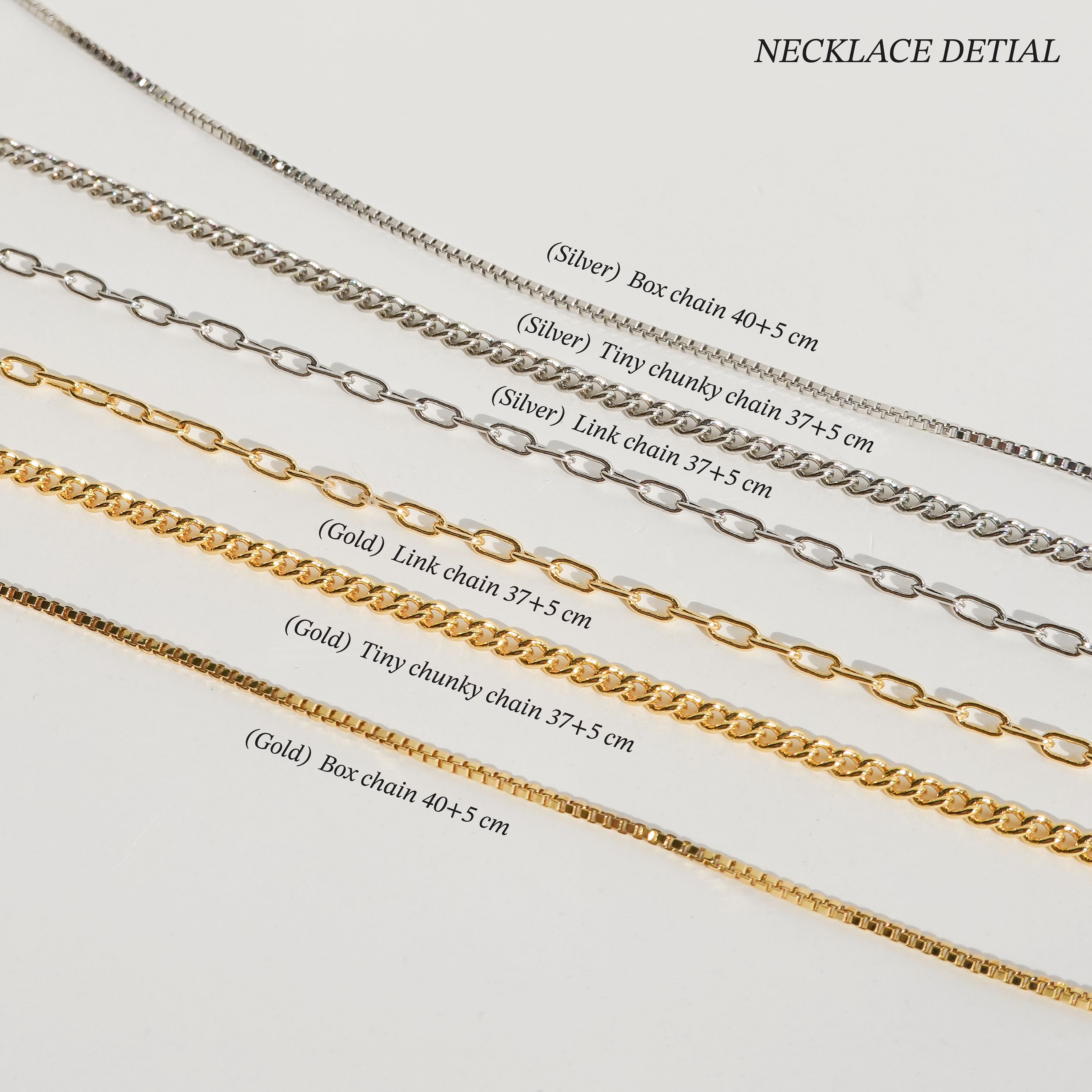 RINDA All necklace chain (gold/silver) (สร้อยคอ)