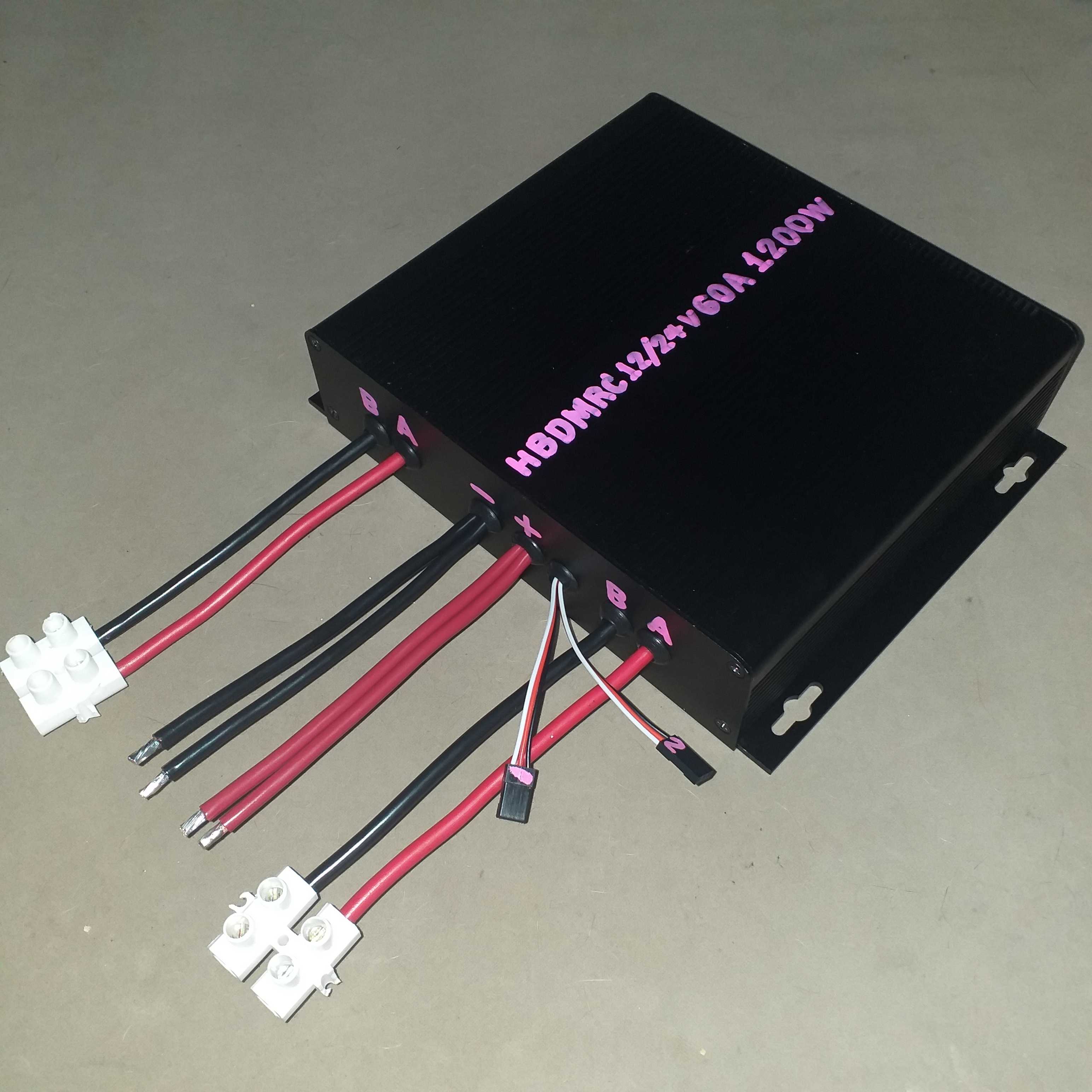1.0K#HB50-NP57H# คุม มอเตอร์ 1000W+1000W ด้วยวิทยุบังคับ HBDMRC