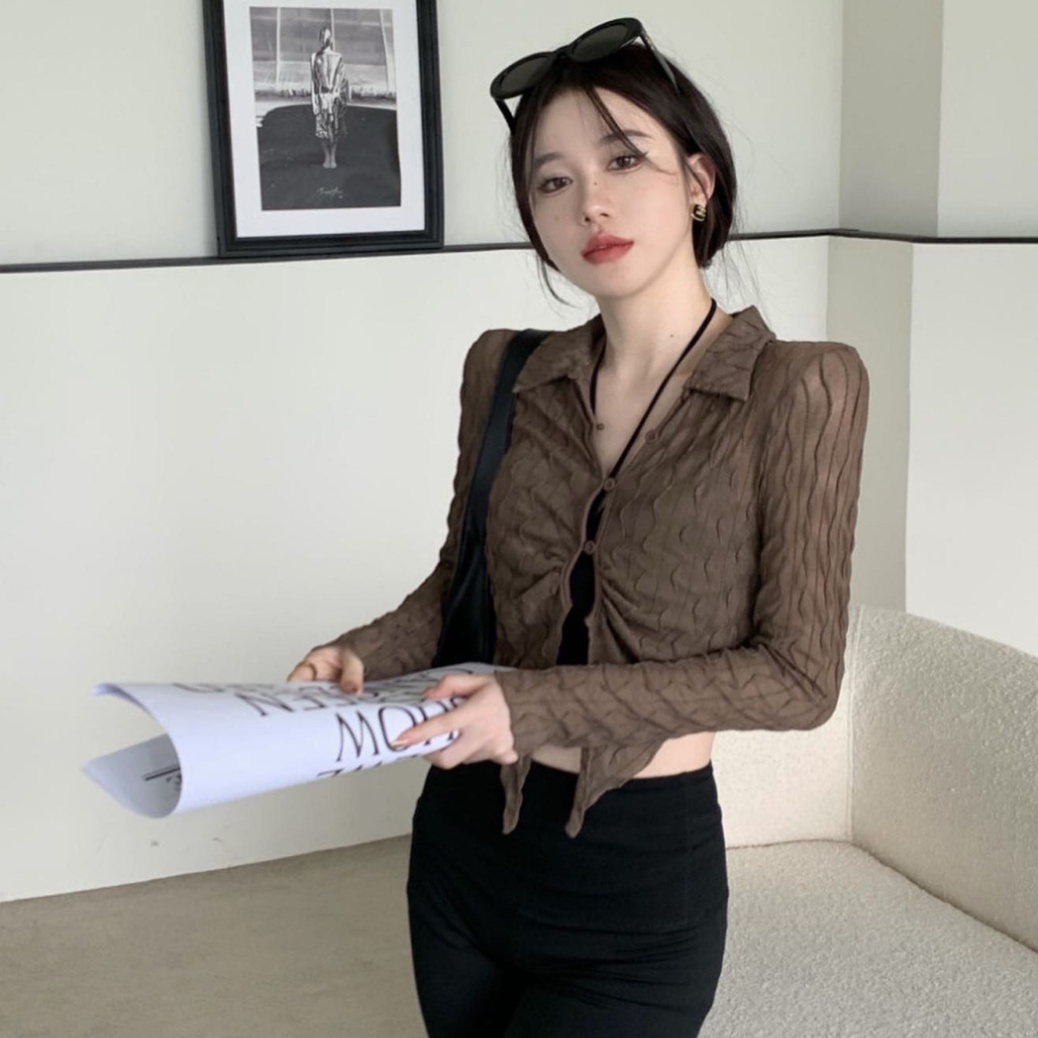 Wave texture shirt (J&T)