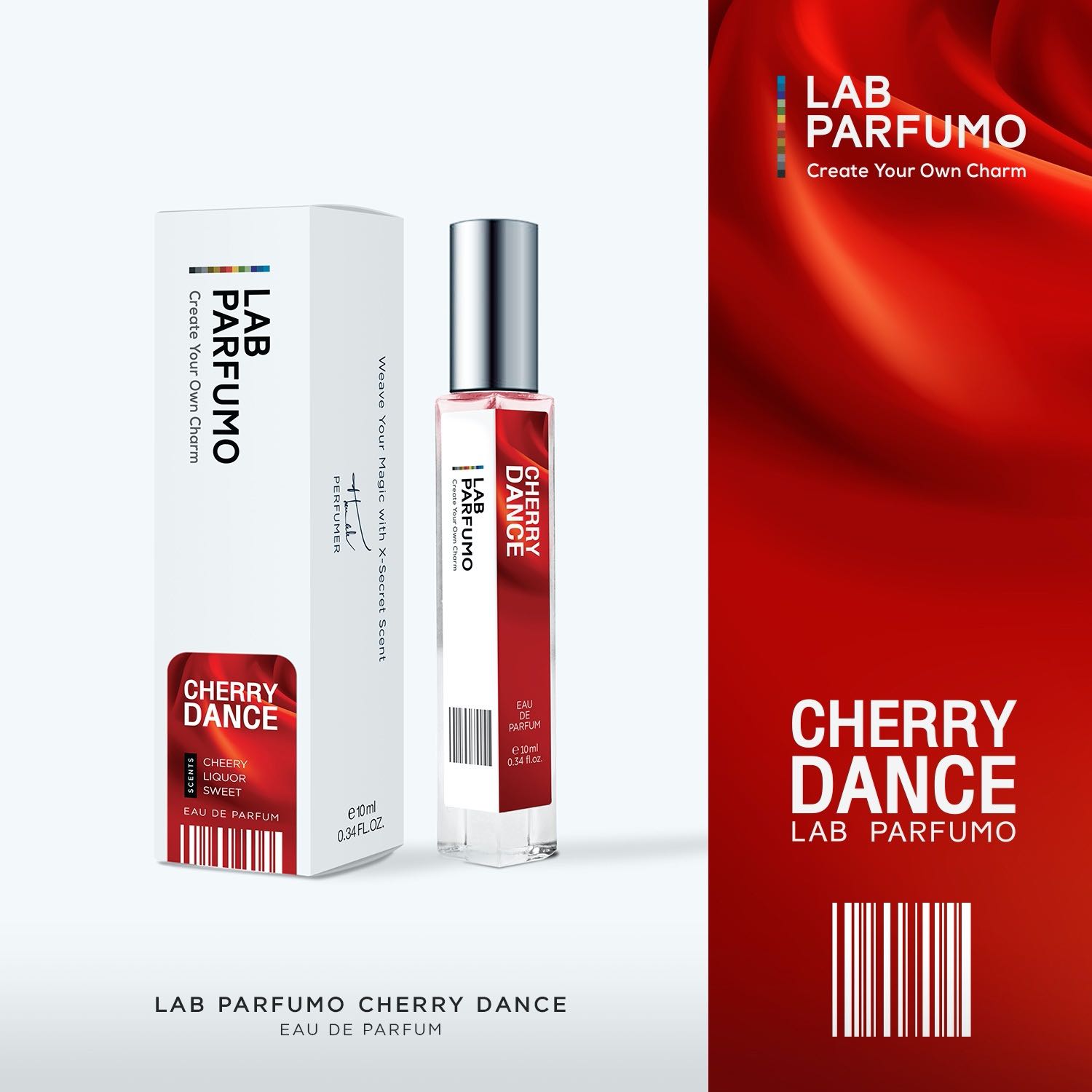 Cherry Dance ความหอมหวานที่มีรสชาติ กลิ่นรู้สึกเคลิบเคลิ้ม เกินจะหักห้ามใจ (ขนาด10 ml.)