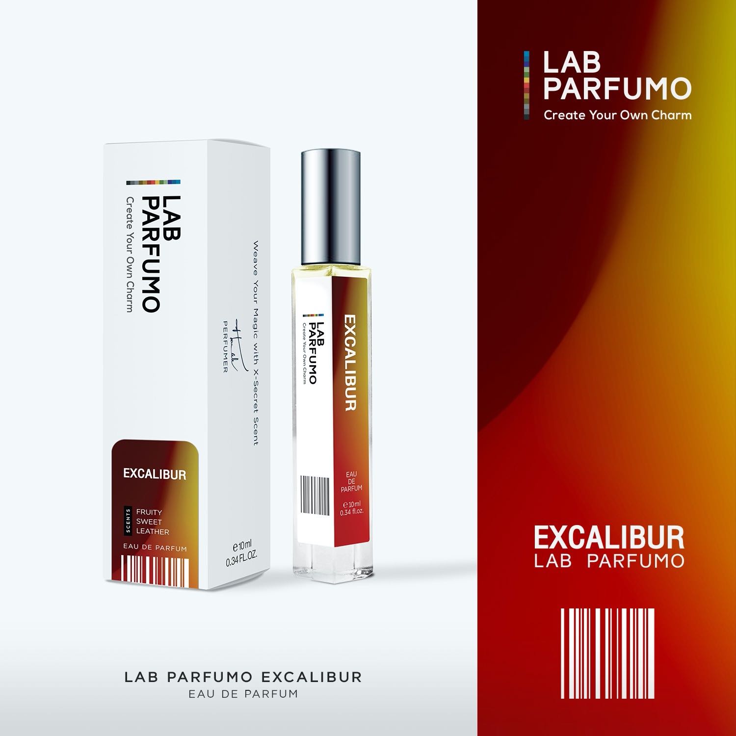 Excalibur EDP เสน่ห์สดชื่น บาดลึกถึงอารมณ์ความหอม (ขนาด 10 ml.)