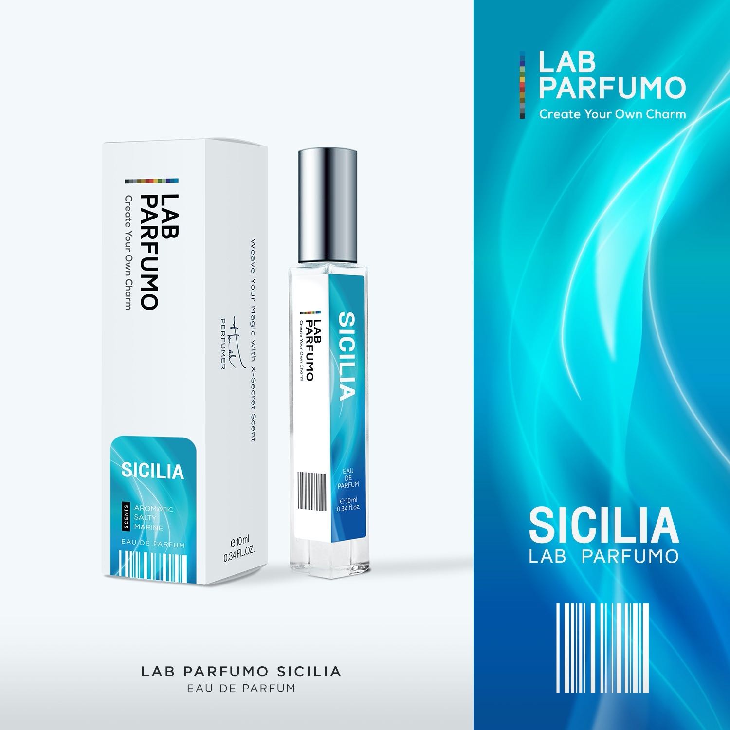 Sicilia ความสดชื่น ผ่อนคลายจากทะเล (ขนาด 10 ml.)
