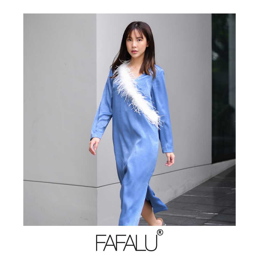 [FAFALU Luna Dress] Blue Luna Dress
