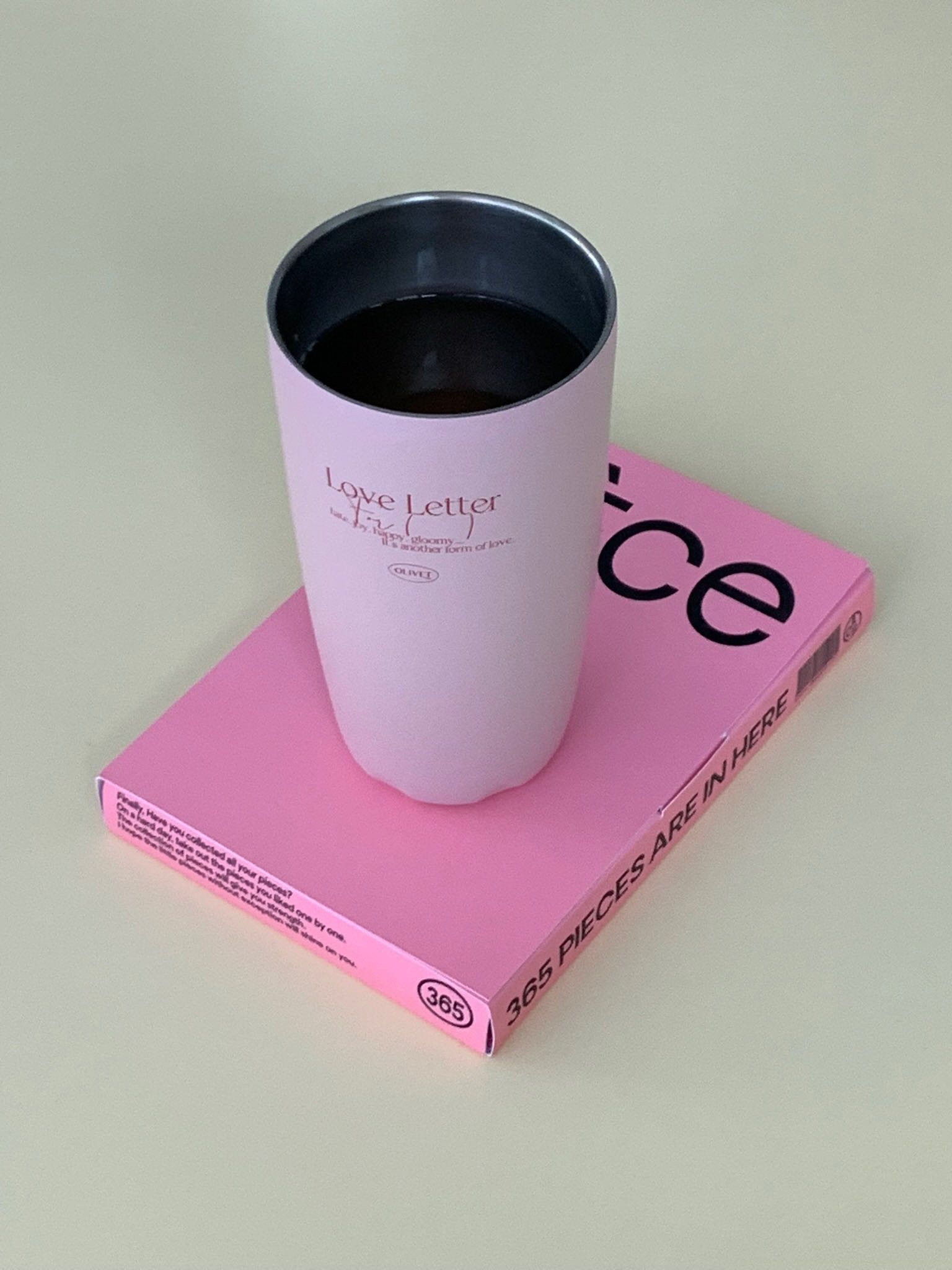 love letter tumbler