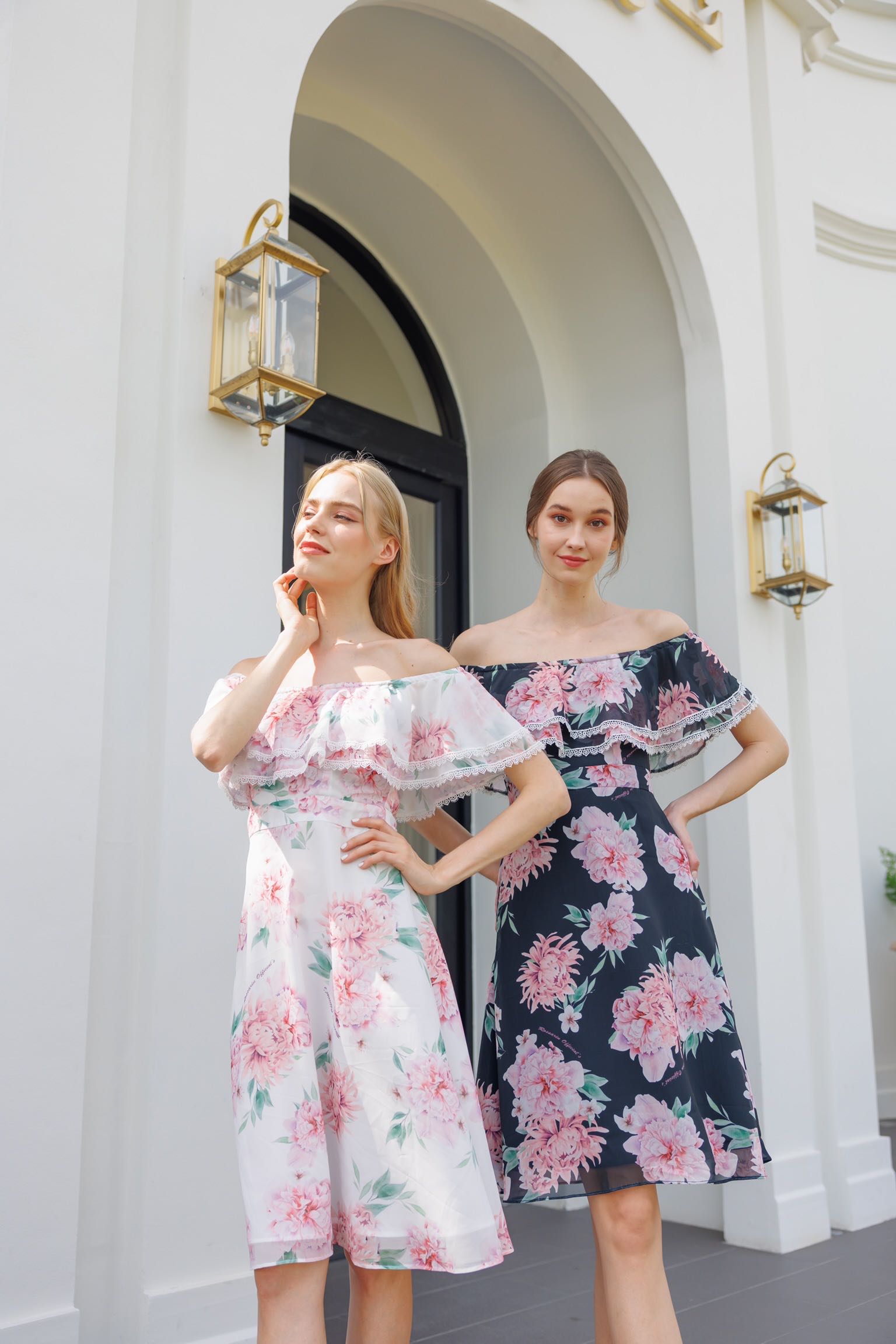 Jolin peony dress