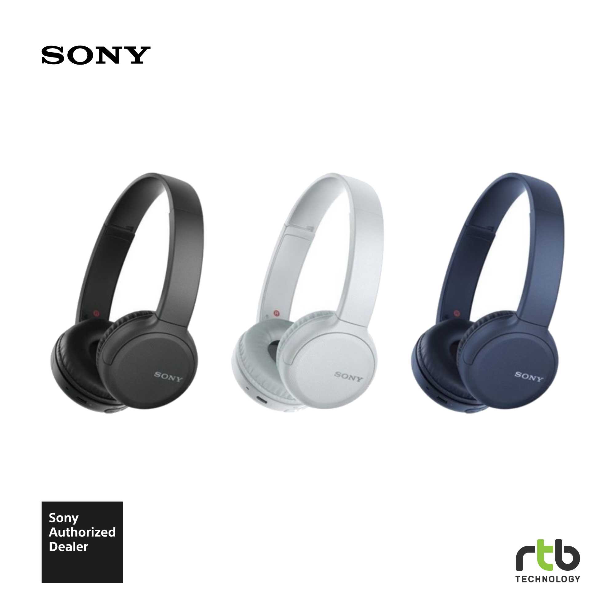 Sony หูฟังบลูทูธ รุ่น WH CH510