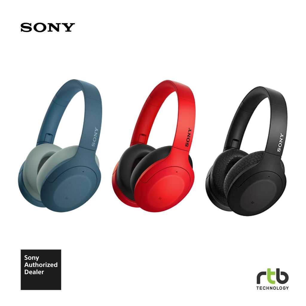 Sony หูฟังไร้สาย ตัดเสียงรบกวน รุ่น WH H910N