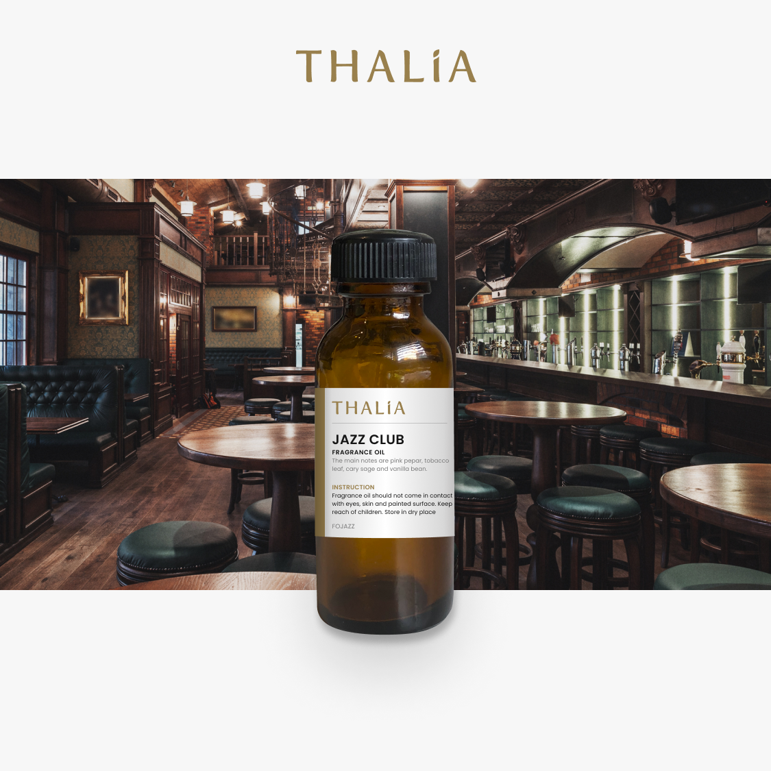 หัวน้ำหอมFragrance oil กลิ่น JAZZ CLUB