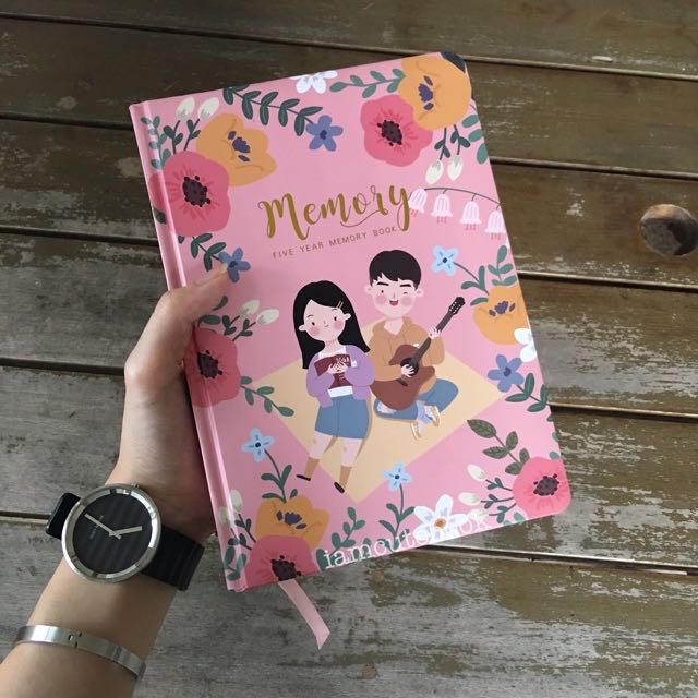 🔅Five years planner - memory book สมุดแพลนเนอร์สำหรับเขียนเทียบ 5 ปี.