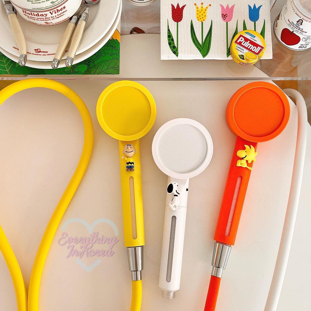 (พรีออเดอร์) Peanuts&snoopy Shower Head+Filter  ลิขสิทธิ์แท้/นำเข้าจากเกาหลี🇰🇷