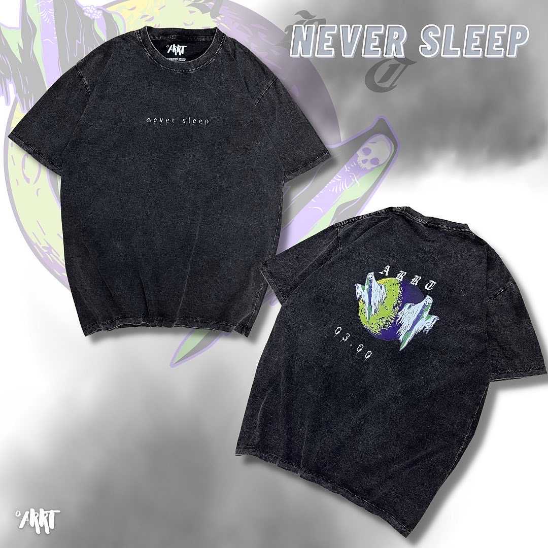 [ Craft Classic-Never Sleep ] // รุ่นสกรีนหน้า-หลัง