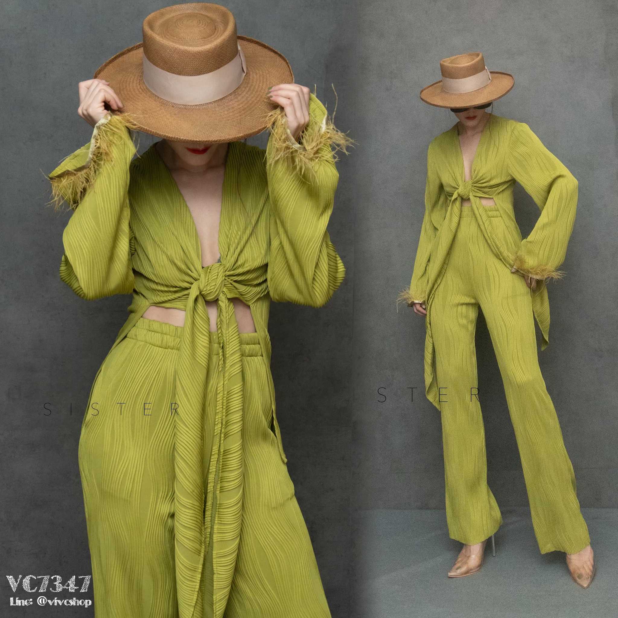 VC7347 SET of FeATHER HaRaa